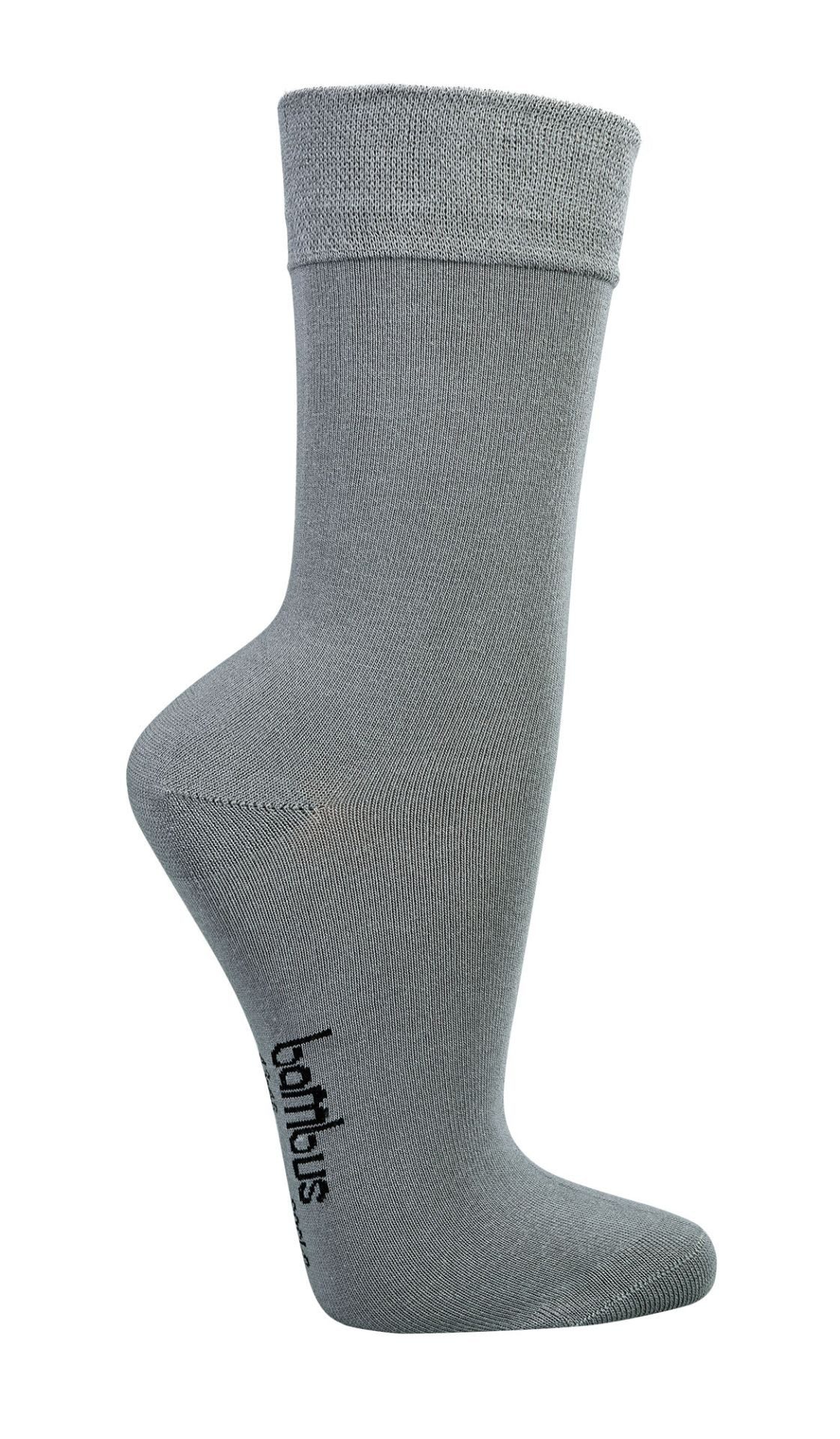 Socken 3 Paar superweiche Bambus Wellness Socken normallang Damen & Herren