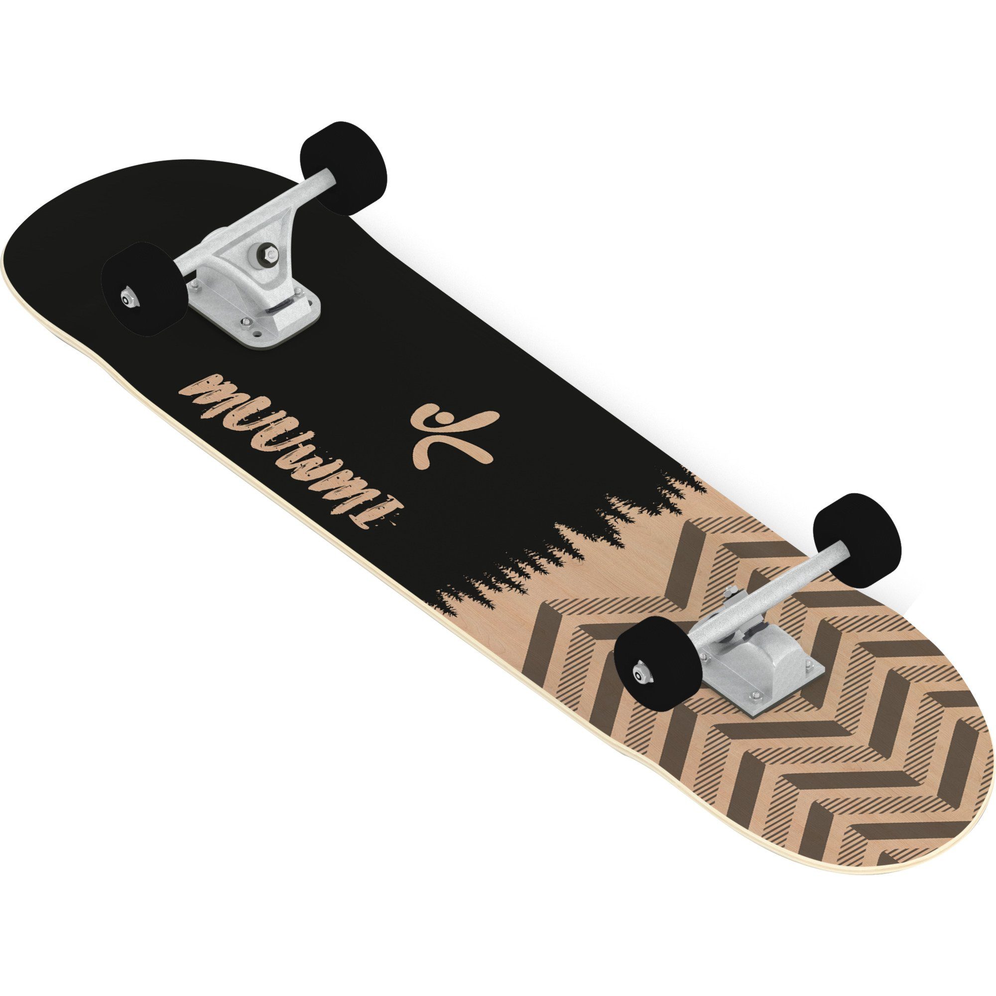 Muuwmi Skateboard Muuwmi Skateboard Abec 7 Forest