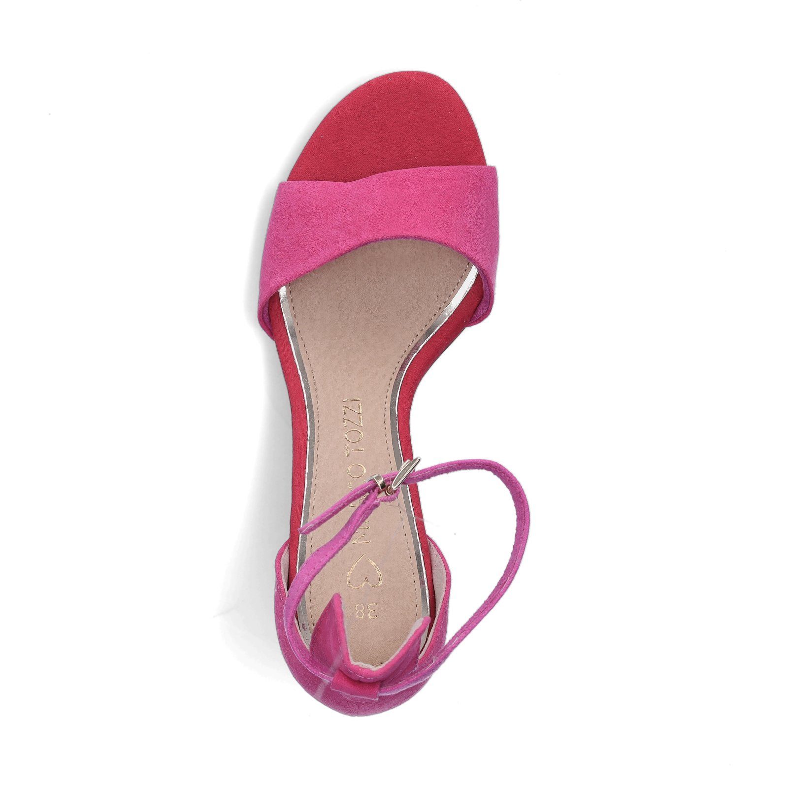 MARCO TOZZI Marco Tozzi rosa comb Damen pink (13006109) Sandalette Sandalette pink