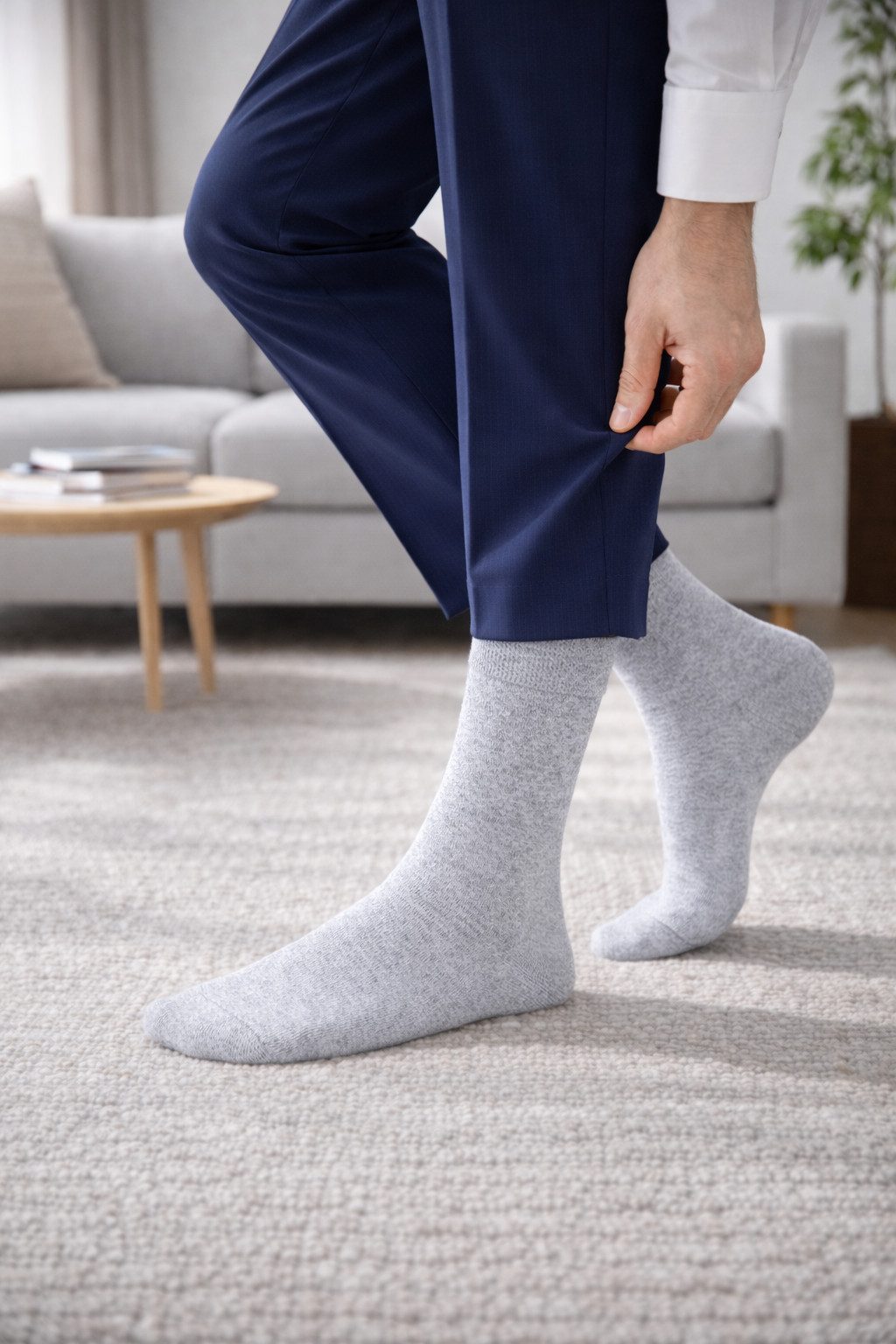 NERS Basicsocken 6 Paar Socken aus Bambus Damen & Herren, ohne Naht, Komfortbund (6-Paar) Premium Bambussocken Atmungsaktiv, & Weich, Geschenkbox