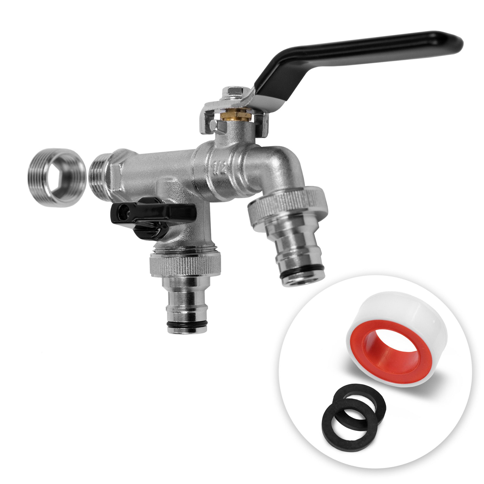 YourCasa Kugelhahn Wasserhahn Garten 1/2 Zoll günstig online kaufen