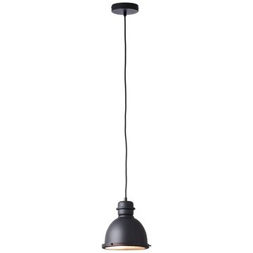 Brilliant Pendelleuchte Kiki, Lampe, Kiki Pendelleuchte 21cm schwarz korund, Metall, 1x A60, E27, 42