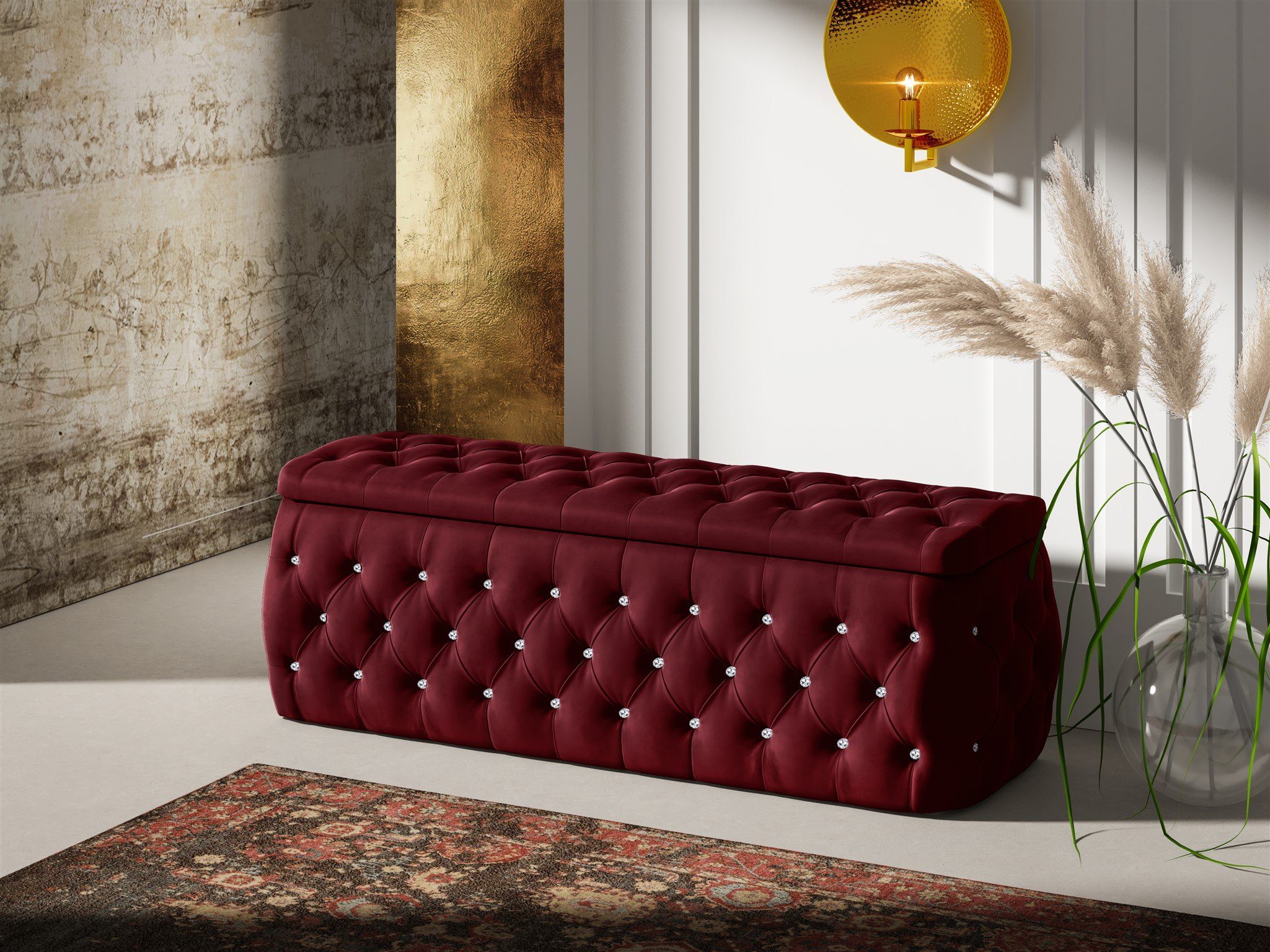 Fun Möbel Boxbett Schlafzimmerbett SEVRA Nr.4 günstig online kaufen