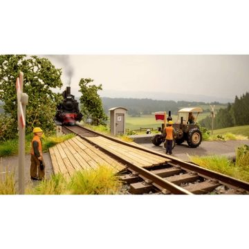 NOCH Modelleisenbahn-Fertiggelände H0 Laser-Cut Deko-Set "Rechts und links der