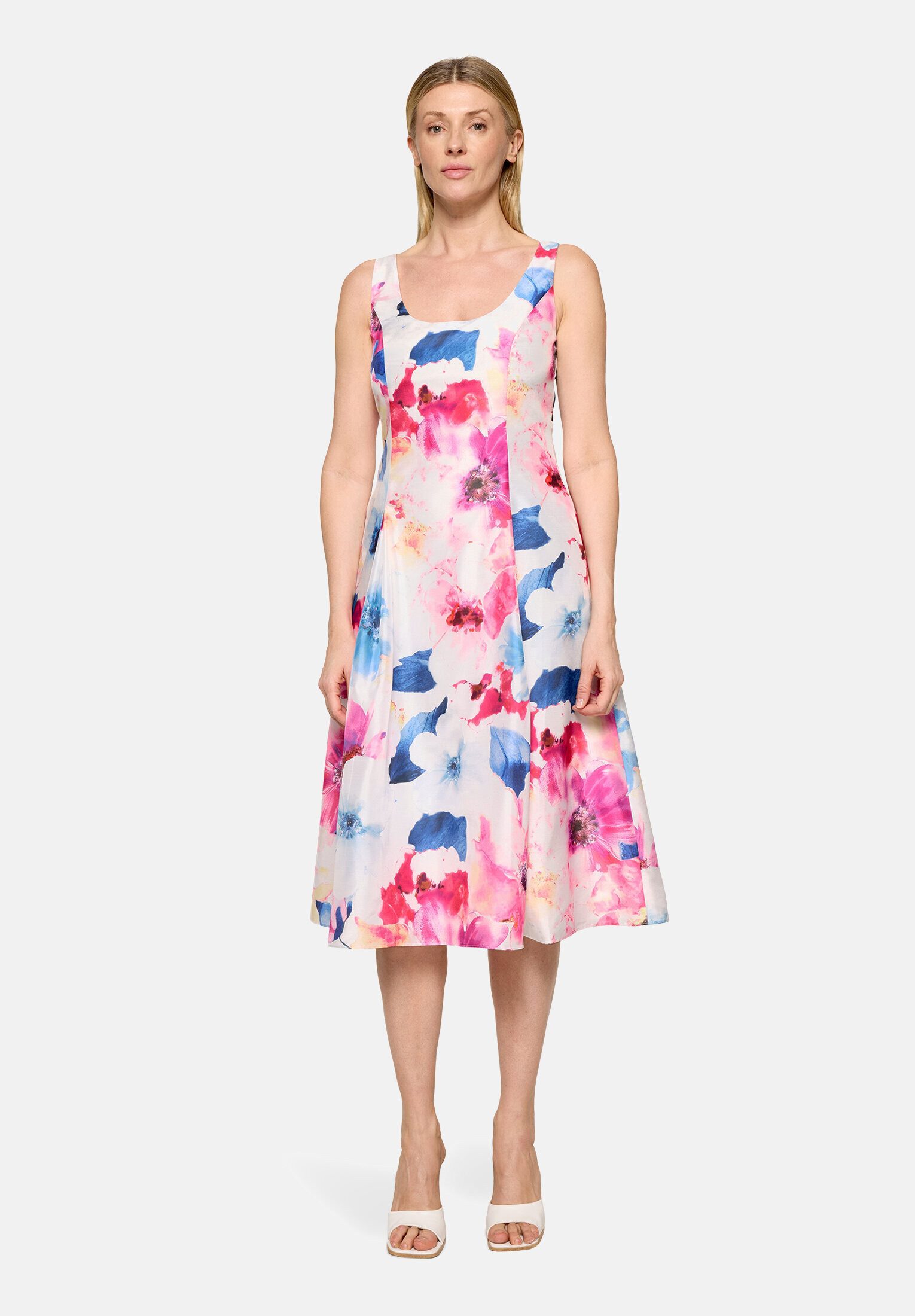 Vera Mont Cocktailkleid Damen mit Kellerfalten