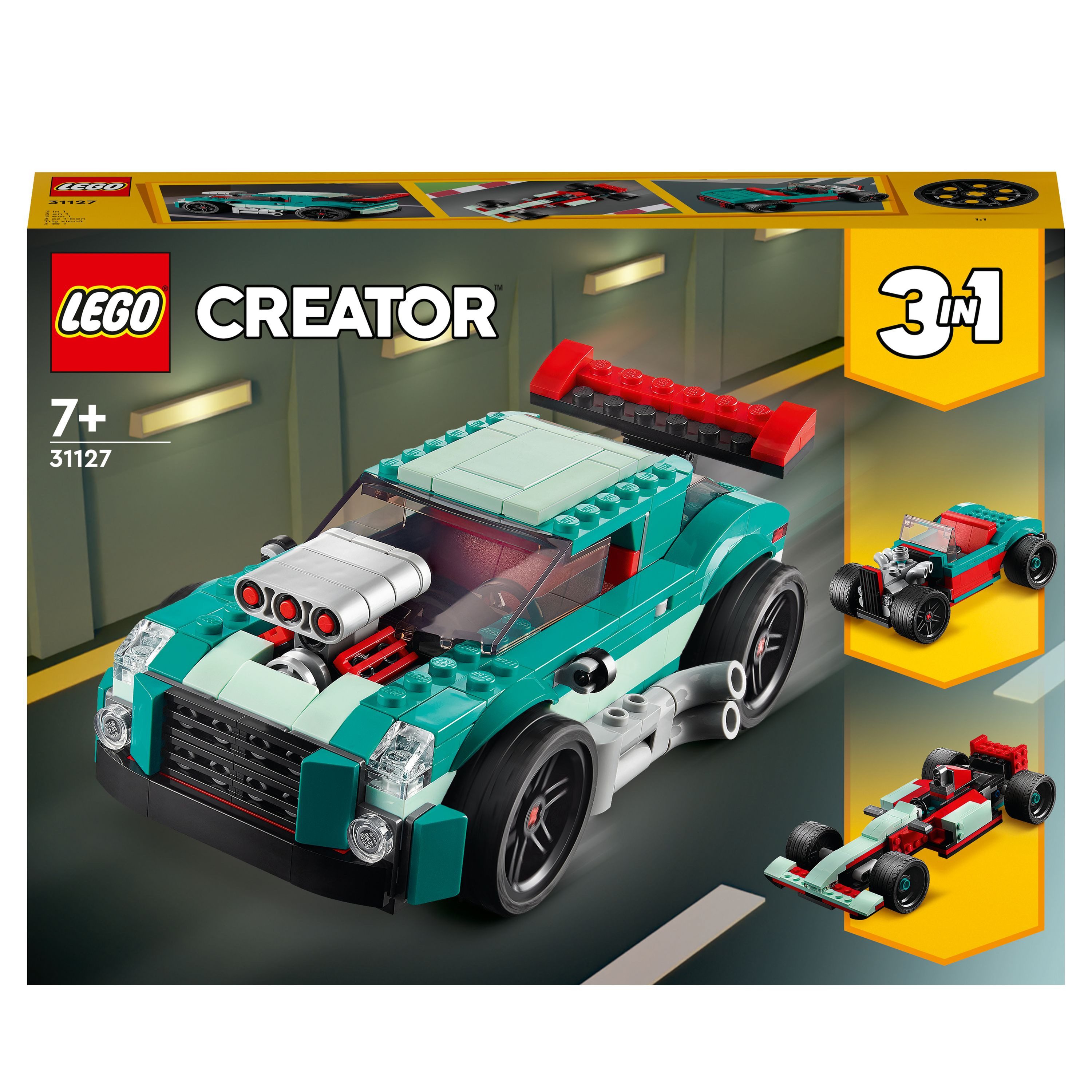 LEGO® LEGO Straßenflitzer Konstruktionsspielsteine