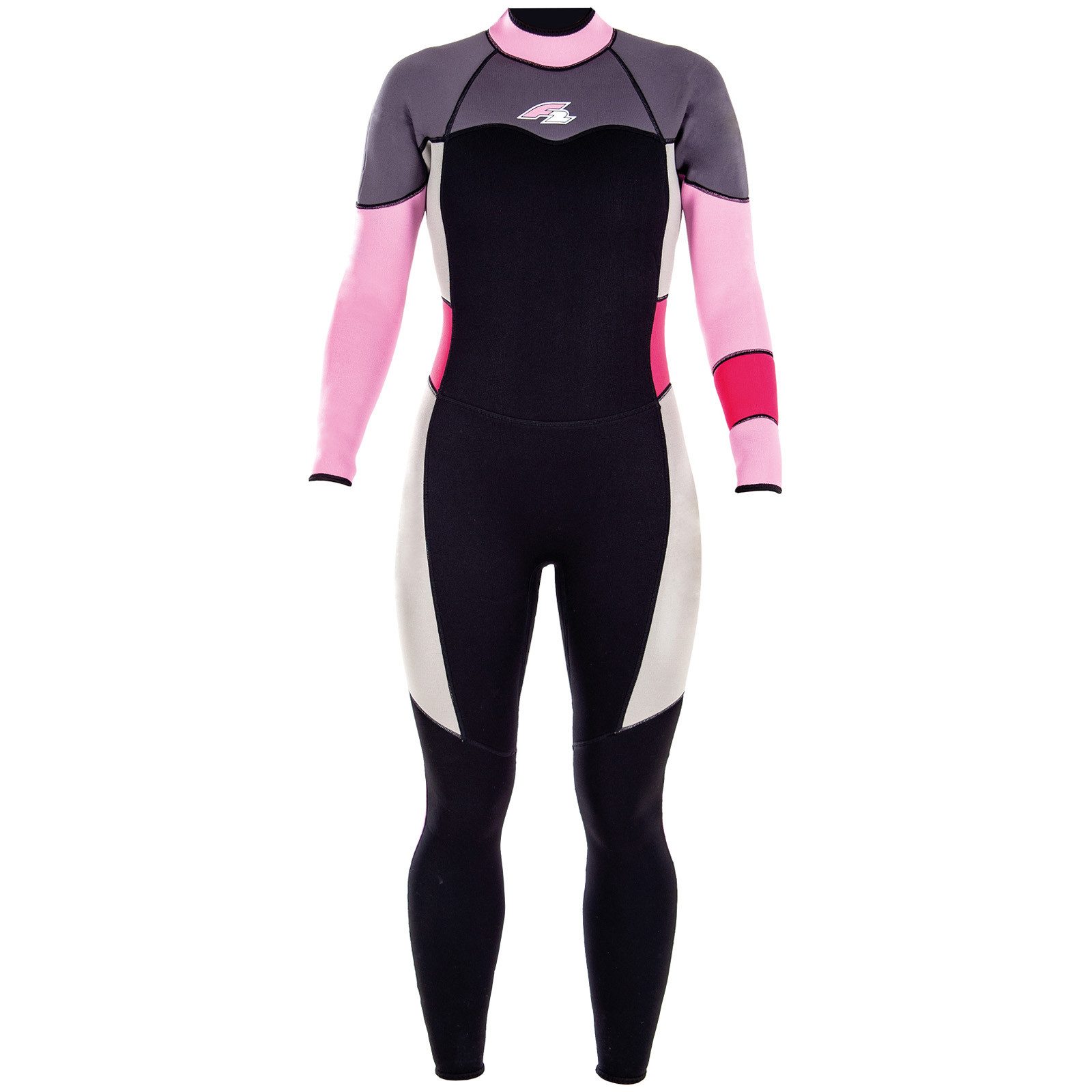 Neoprenanzug F2 Damen Neopren Anzug Gipsy - Full Suit 4/3 mm XXS Pink 2024/25