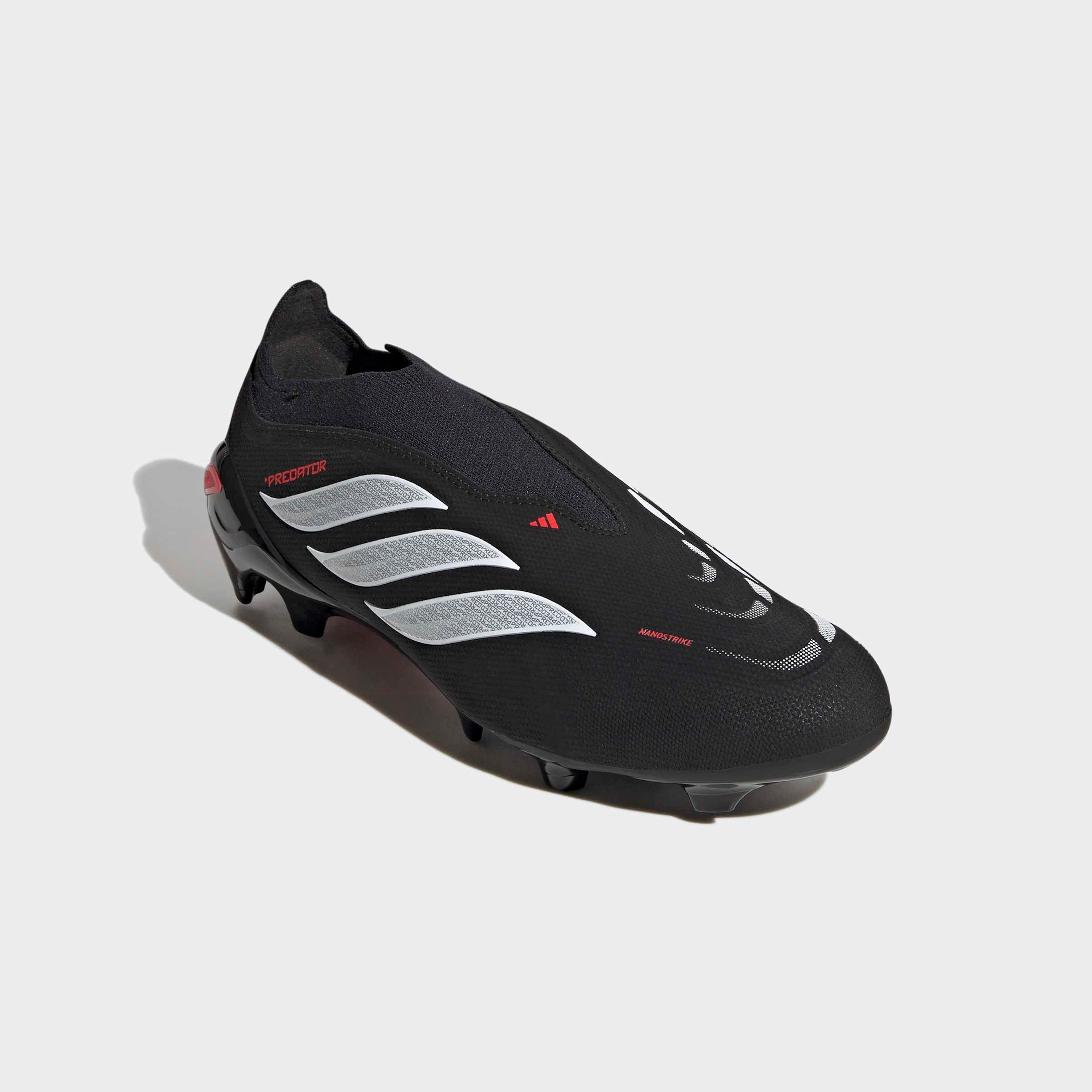 adidas Performance PREDATOR LEAGUE, FESTE BÖDEN, OHNE SCHNÜRUNG Fußballschuh Außensohle für Rasen und feste Böden