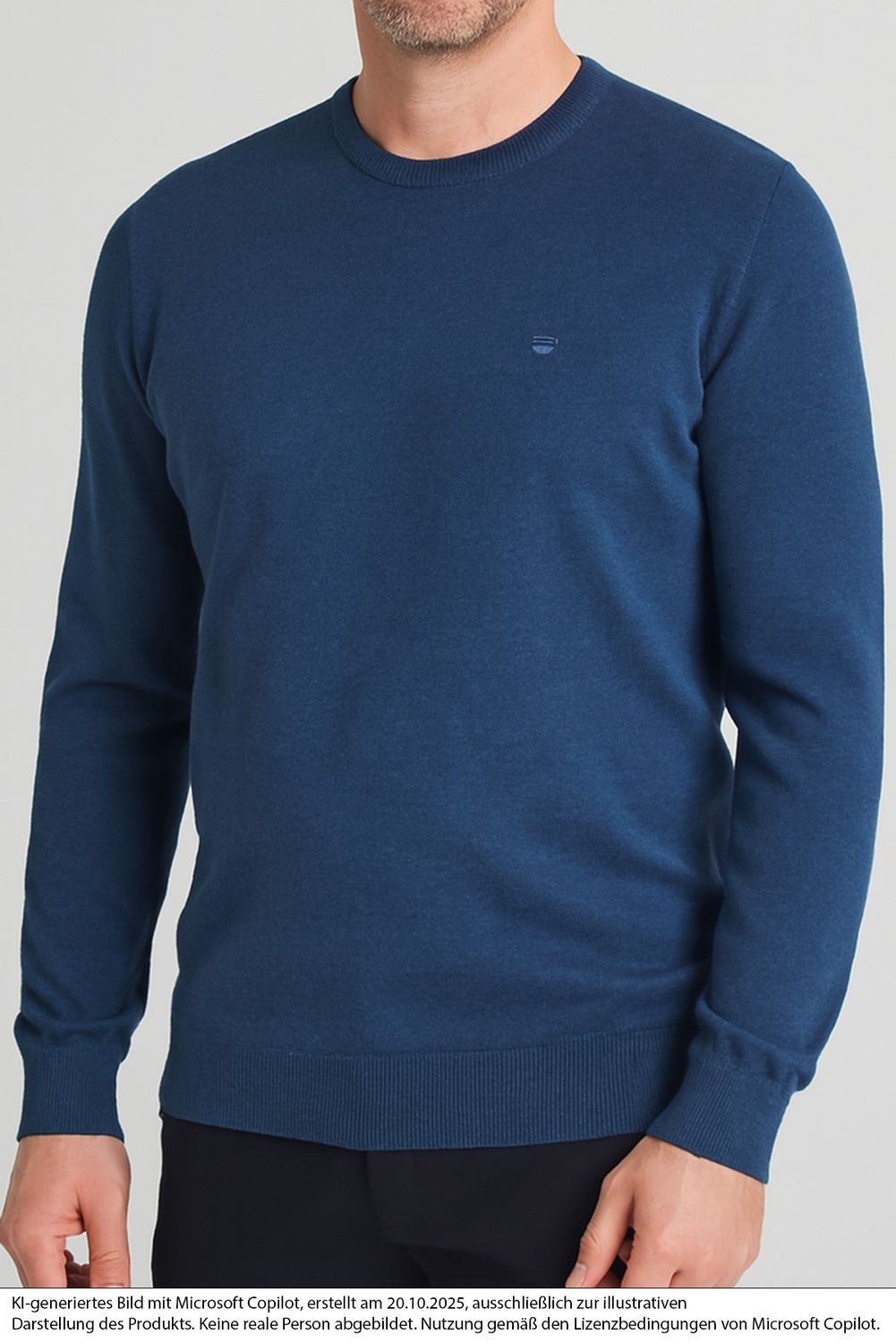 Redmond Rundhalspullover Pullover (1-tlg) hochwertige Qualität mit Rundhals-Ausschnitt im 2er Pack