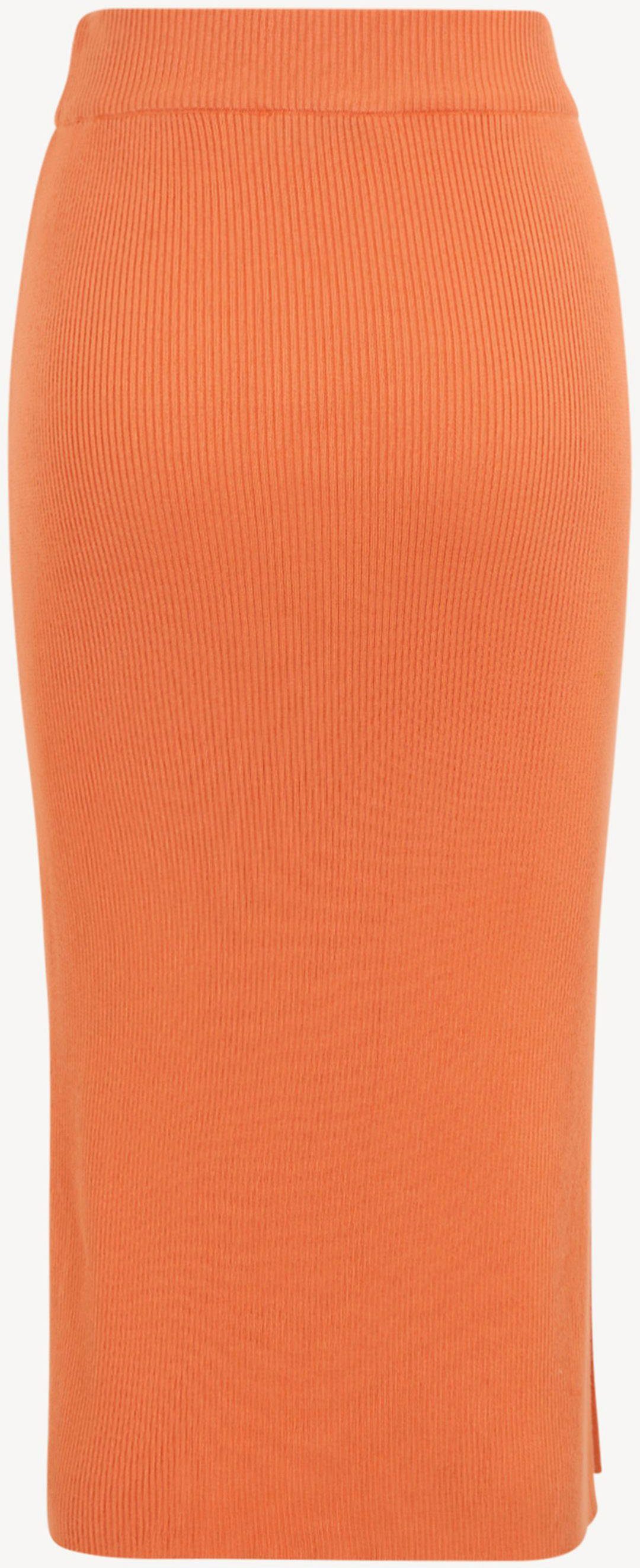 NEUE KOLLEKTION Strickrock Markenlabel - mit orange dusty Tamaris