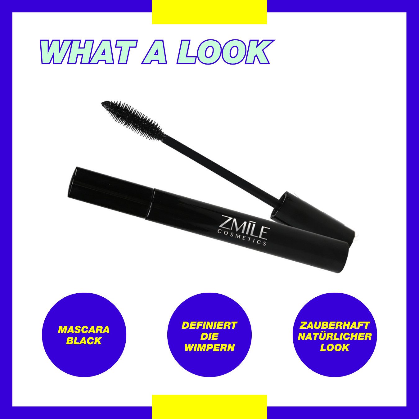 ZMILE COSMETICS Kosmetik-Set WHAT A LOOK!, 4-tlg., 4er-Pack, mit veganer Formulierung