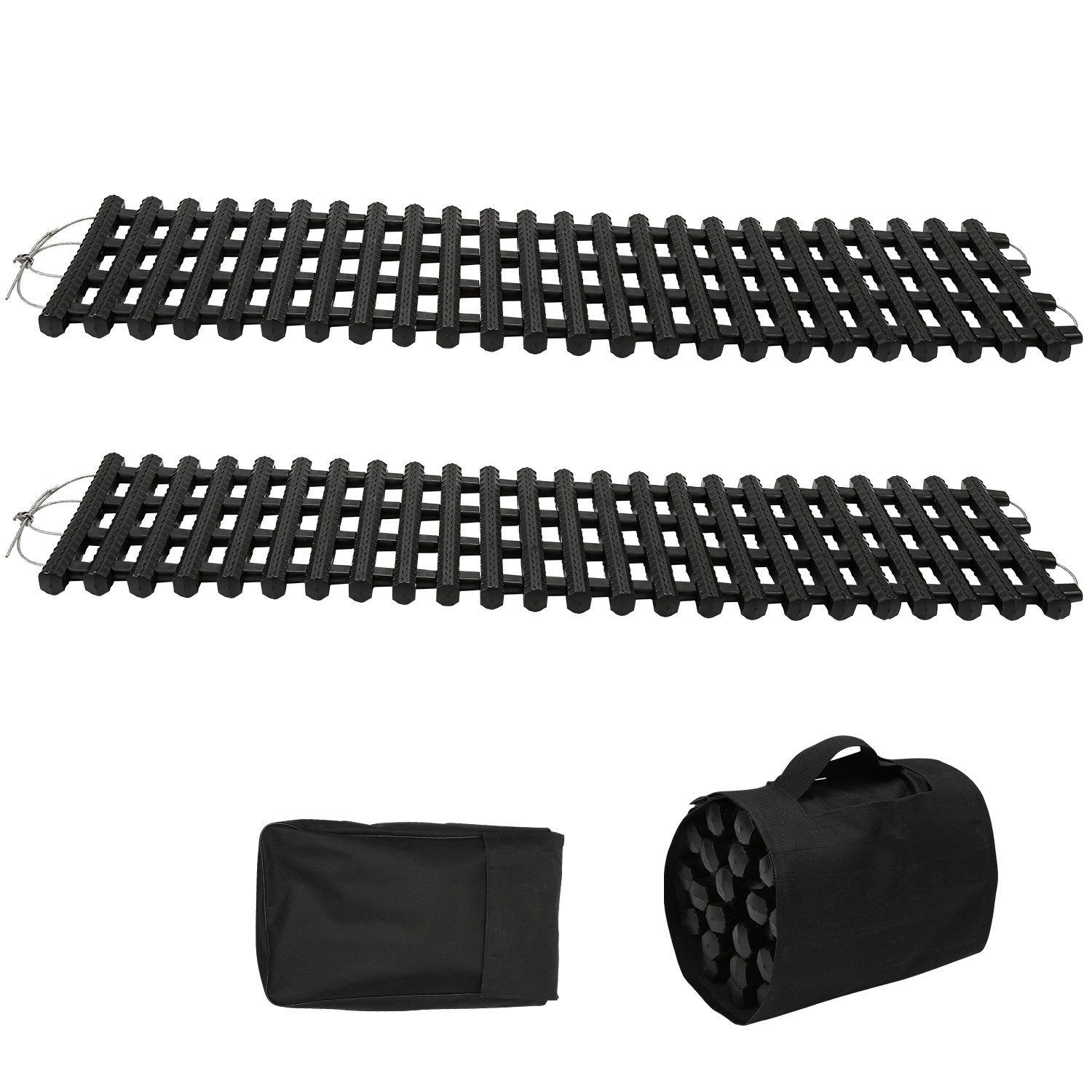 Clanmacy Schneeketten Anfahrhilfe Schneeketten 80/100 cm, (Set, 2-St), für SUV, (2-tlg)