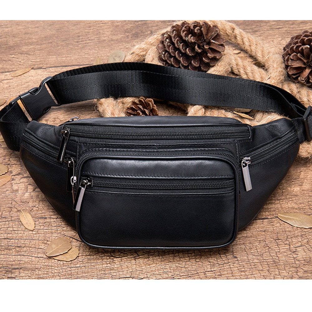 YUBRO-STUDIO Gürteltasche Herren Gürteltasche aus echtem günstig online kaufen