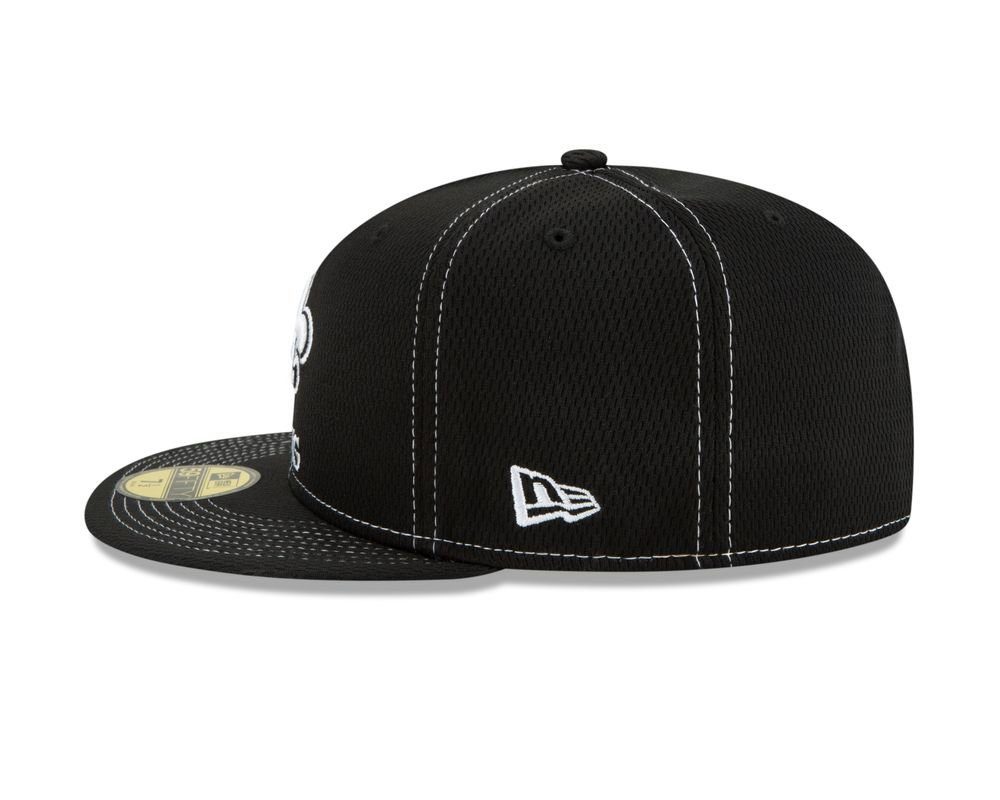 New Era Era ORLEANS Baseball New 2019 Sideline Black NFL NEW Cap SAINTS Cap Road 59FIFTY Authentic