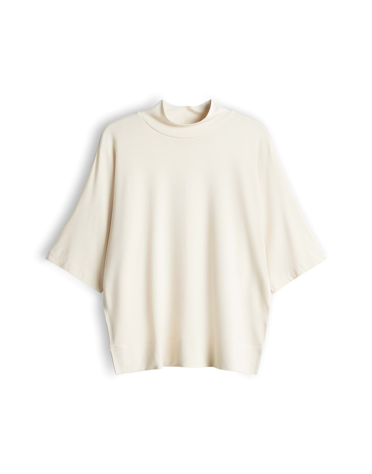 OPUS Kurzarmshirt Sinse aus weichem Jersey Schmal zulaufender Schnitt mit Seitenschlitzen – Bild 2 von 5