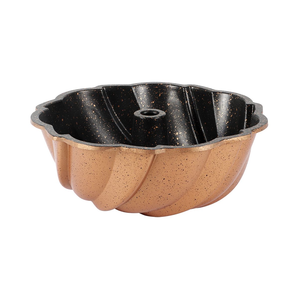 SERENK Backform Serenk Fun Cooking Pinwheel Gugelhupfform – 24 cm, Gelb, kreative Back, (1-tlg)