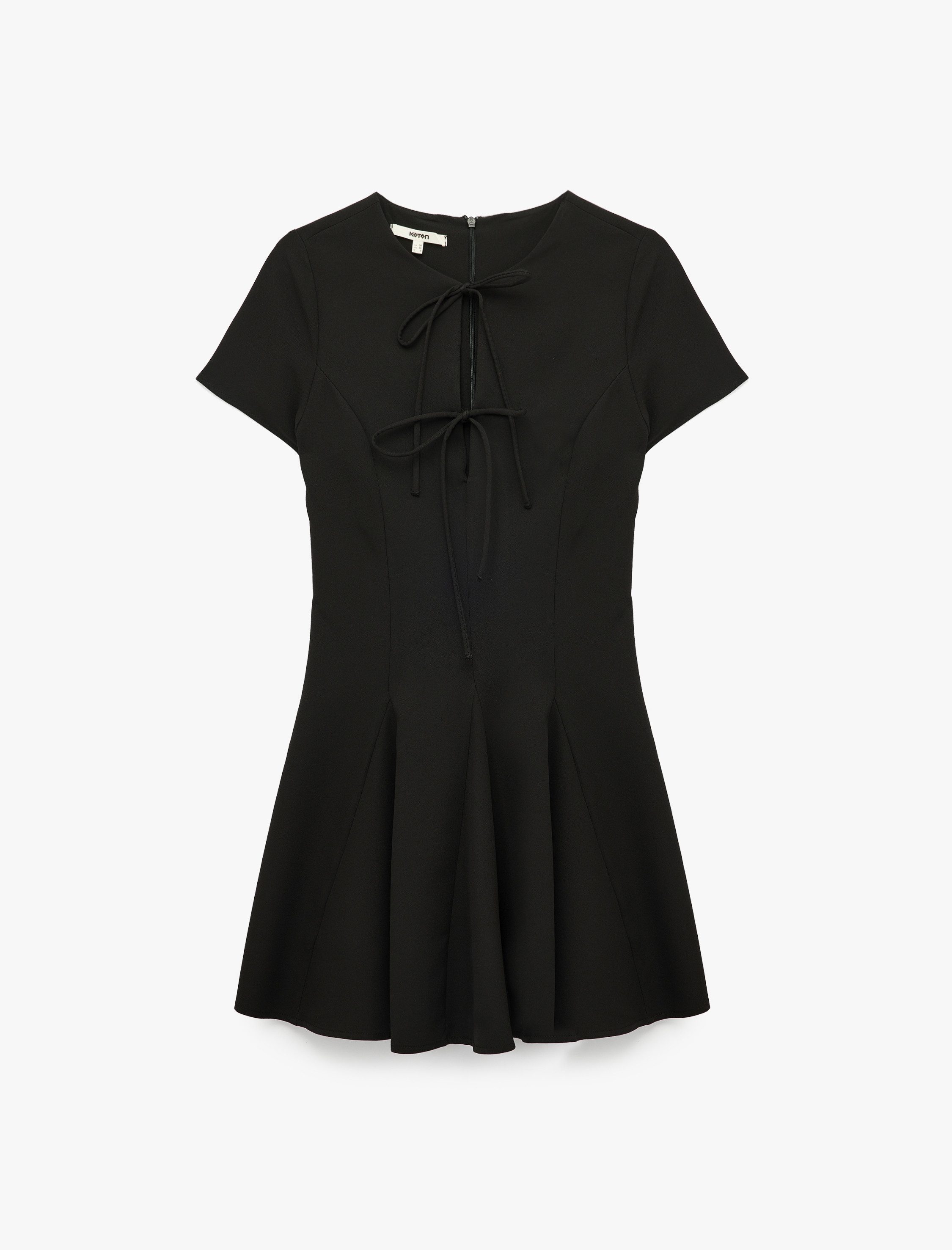 Koton Minikleid Koton Schleifen Mini-A-Linienkleid