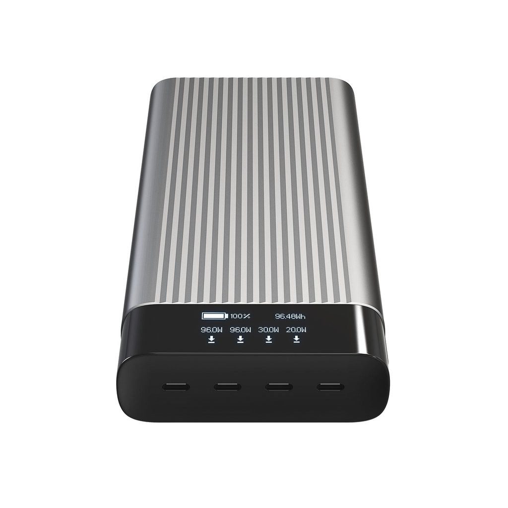 Targus Hyper HyperJuice 245W USB-C 100Wh Bat-Pack, OLED D Induktions-Ladegerät