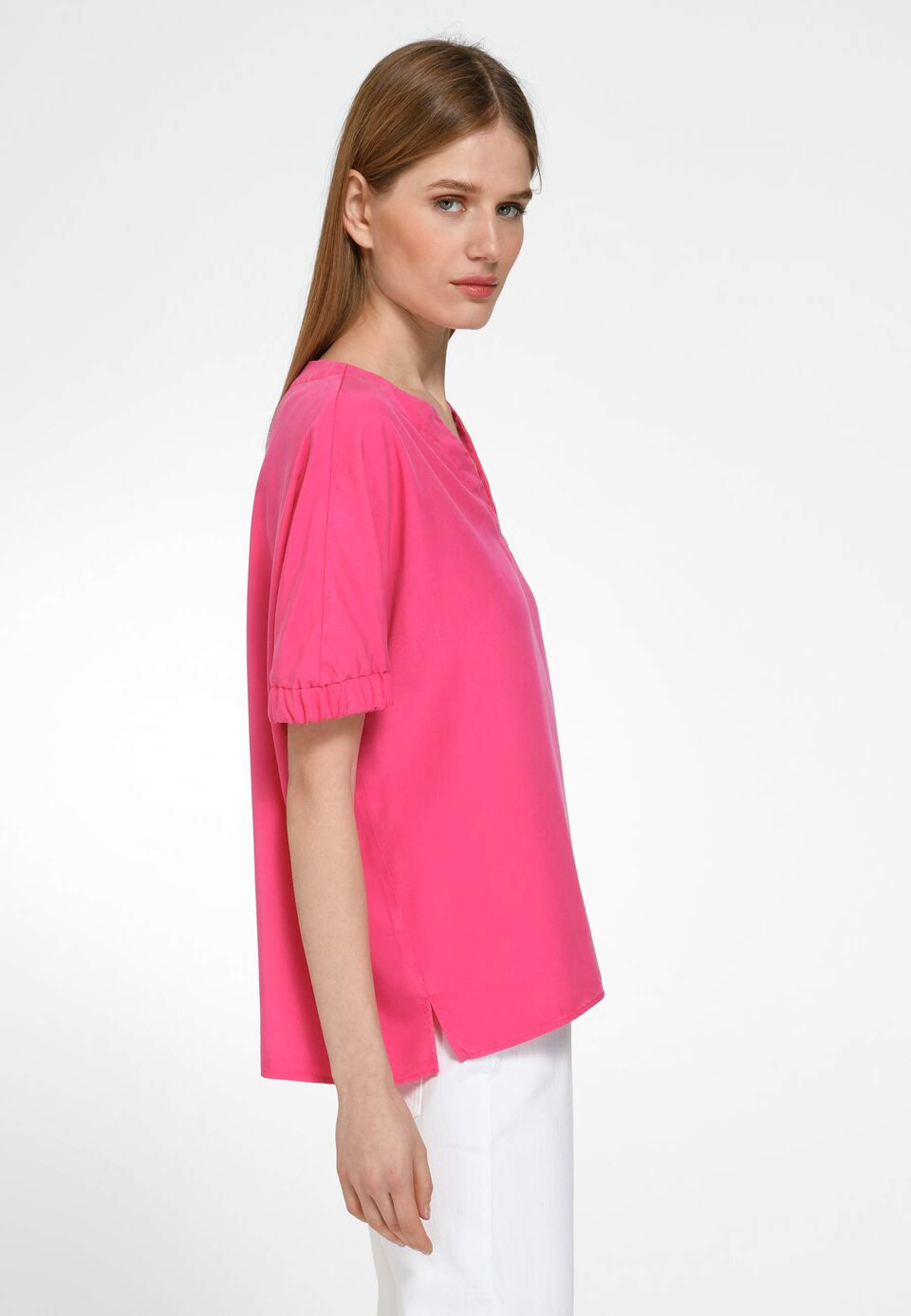 PINK Blouse WALL London Klassische Bluse