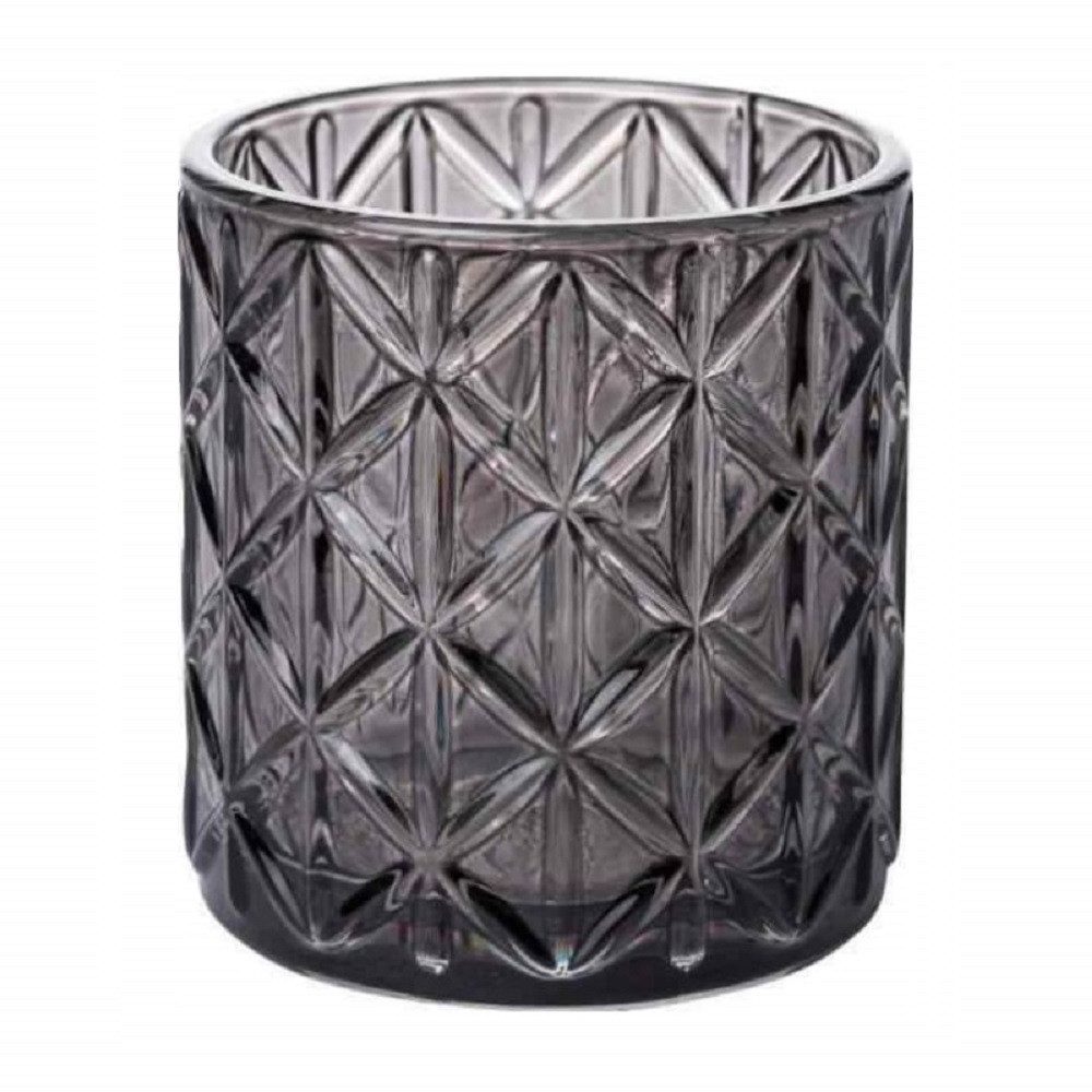 Sandra Rich Windlicht SANDRA RICH, "NOBLE" Teelichthalter, Teelichtglas 10cm