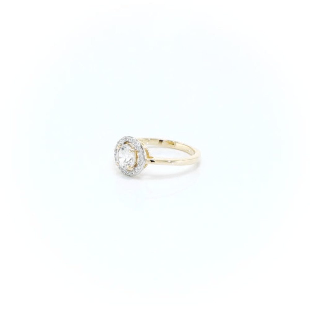Cavill Goldring Cavill Zirkon-Gelbgoldring 1,17 ct, 9 Karat, rund, elegant günstig online kaufen