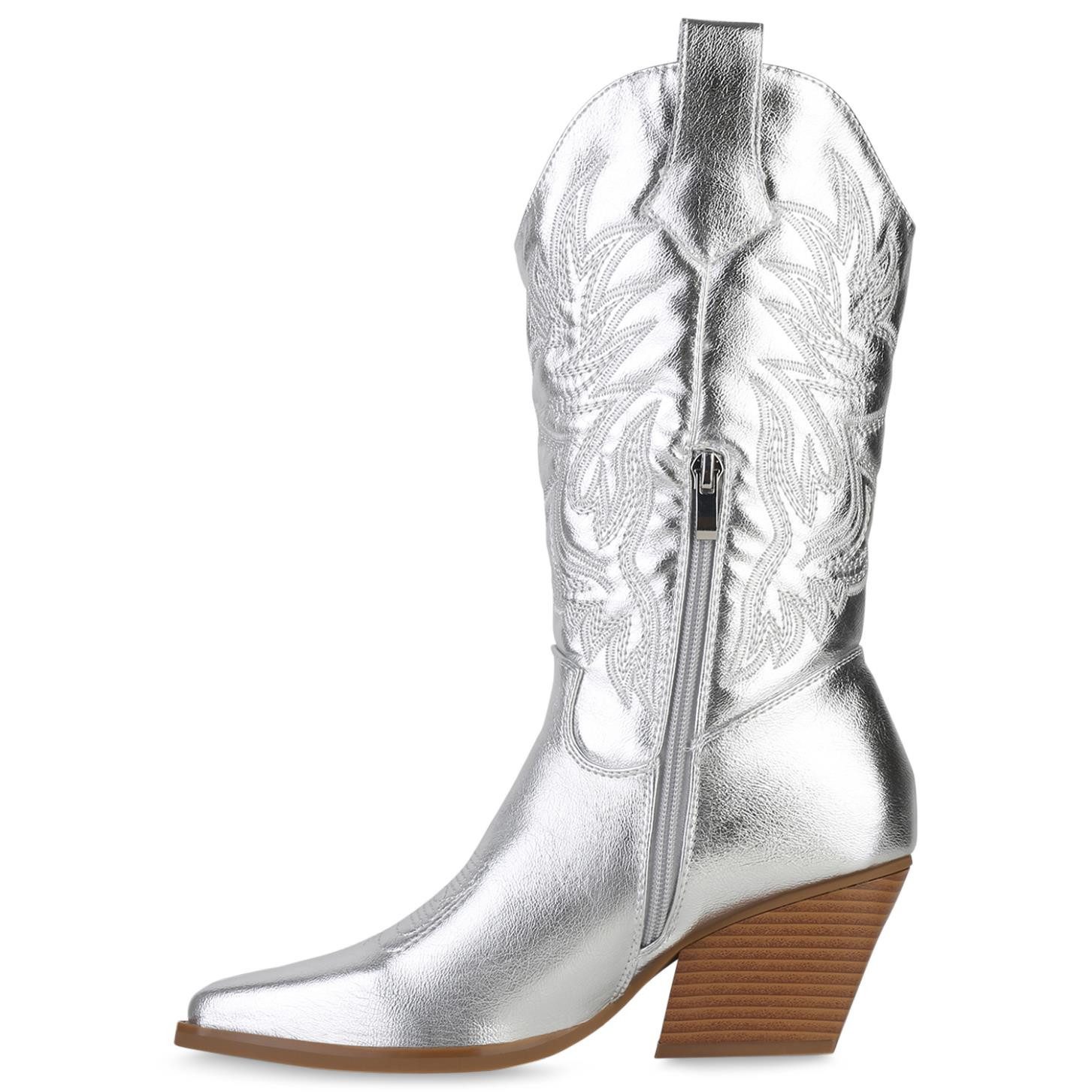 VAN HILL 840142 Cowboystiefel Schuhe günstig online kaufen