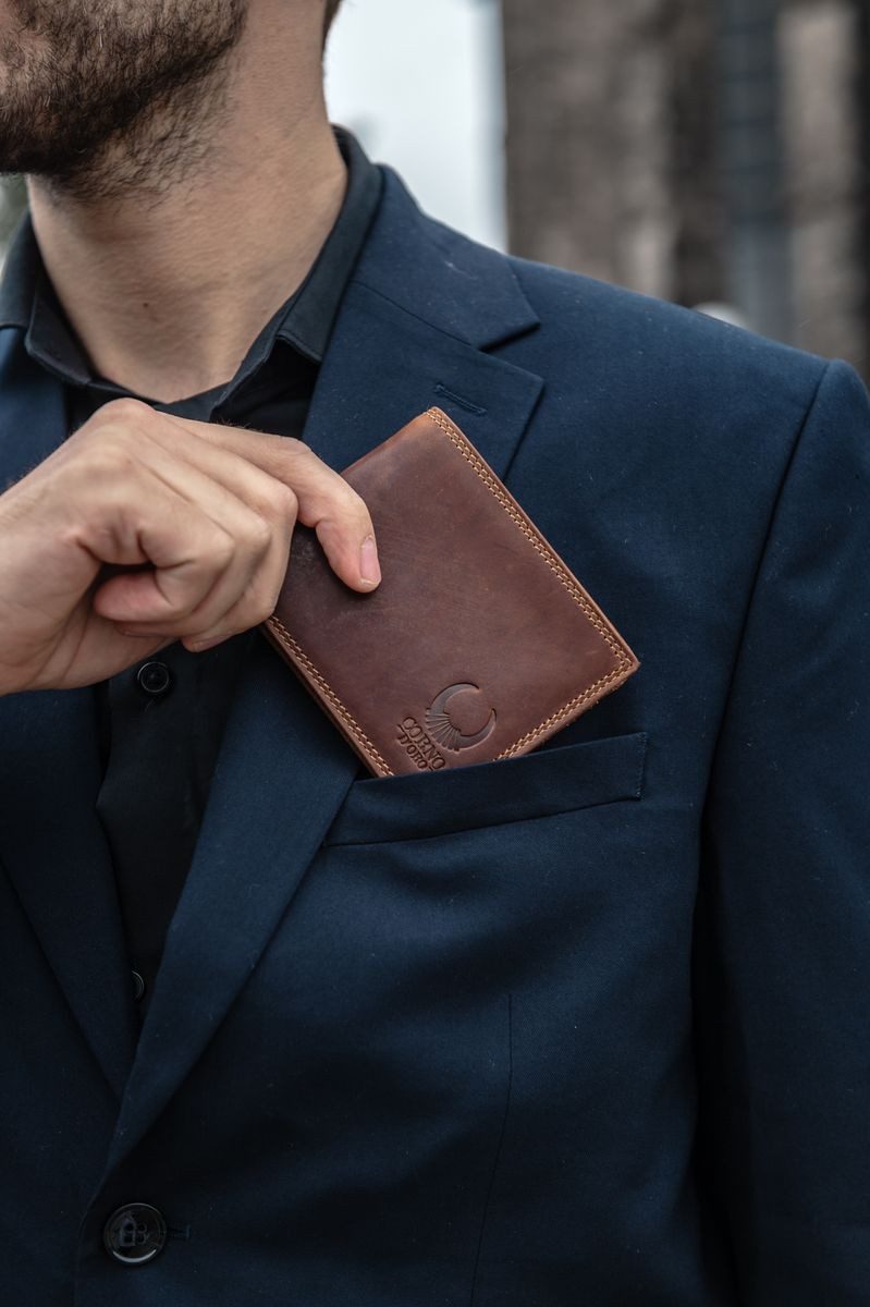 Corno d´Oro Geldbörse Herren Leder mit RFID Schutz Handmade Slim Wallet 9 K günstig online kaufen