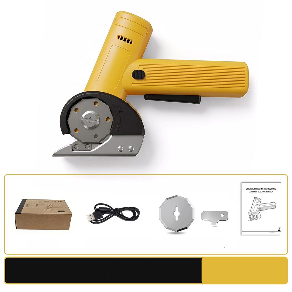 SSY Kreisschneider Elektrischer Stoffschneider, (Packung, Vielseitig einsetzbar), Präzises und sauberes Schneiden