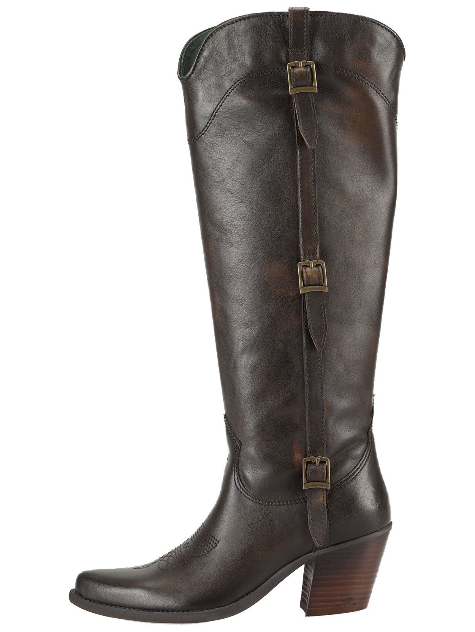Felmini Stiefel Leder . Bikerboots