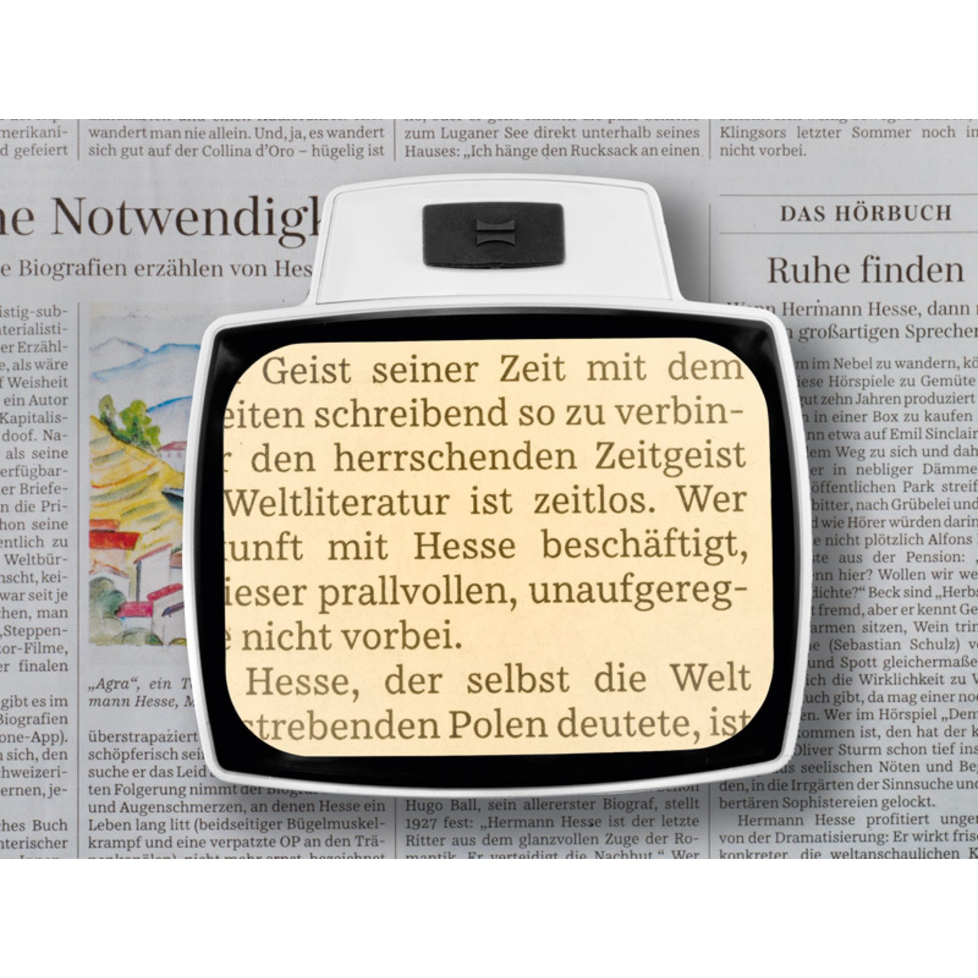 Eschenbach Optik Eschenbach Lupe visolux+, 3x Auf- und Durchlichtmikroskop