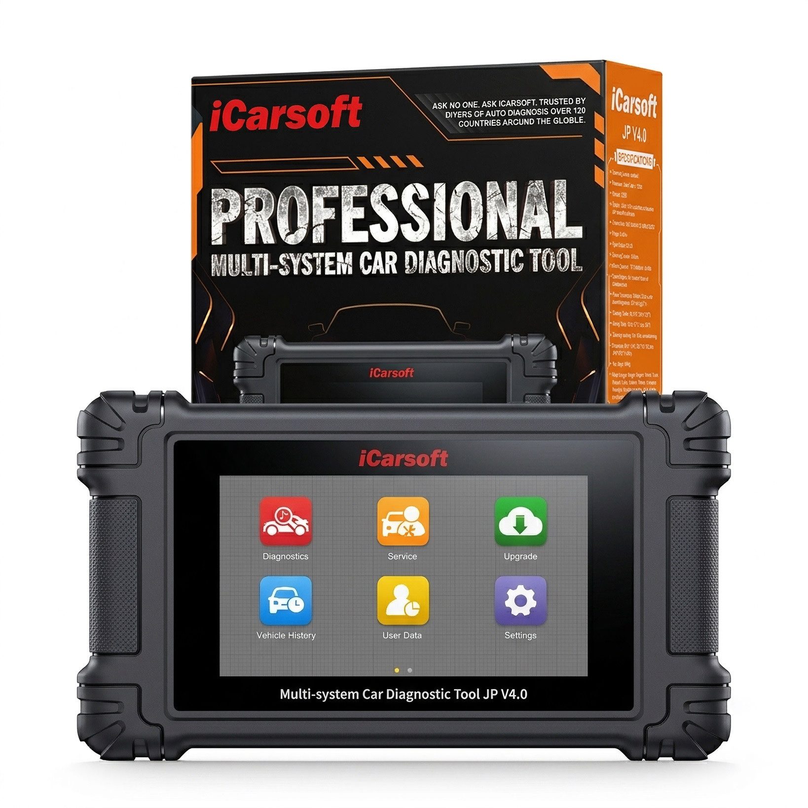 iCarsoft OBD2-Diagnosegerät JP V4 OBD Scanner für Toyota Honda Mazda Nissan Hyundai Kia