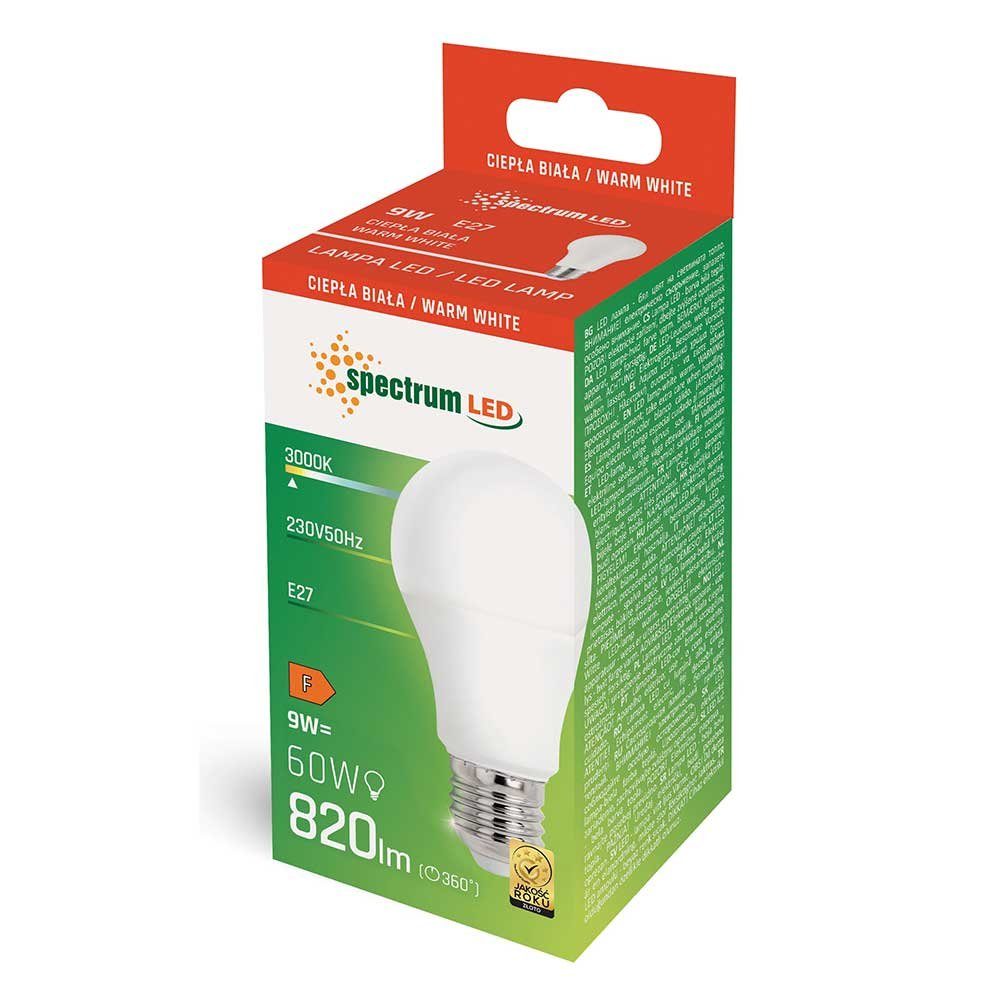 LED-Leuchtmittel Spectrum LED Leuchtmittel A60 Birnenform günstig online kaufen