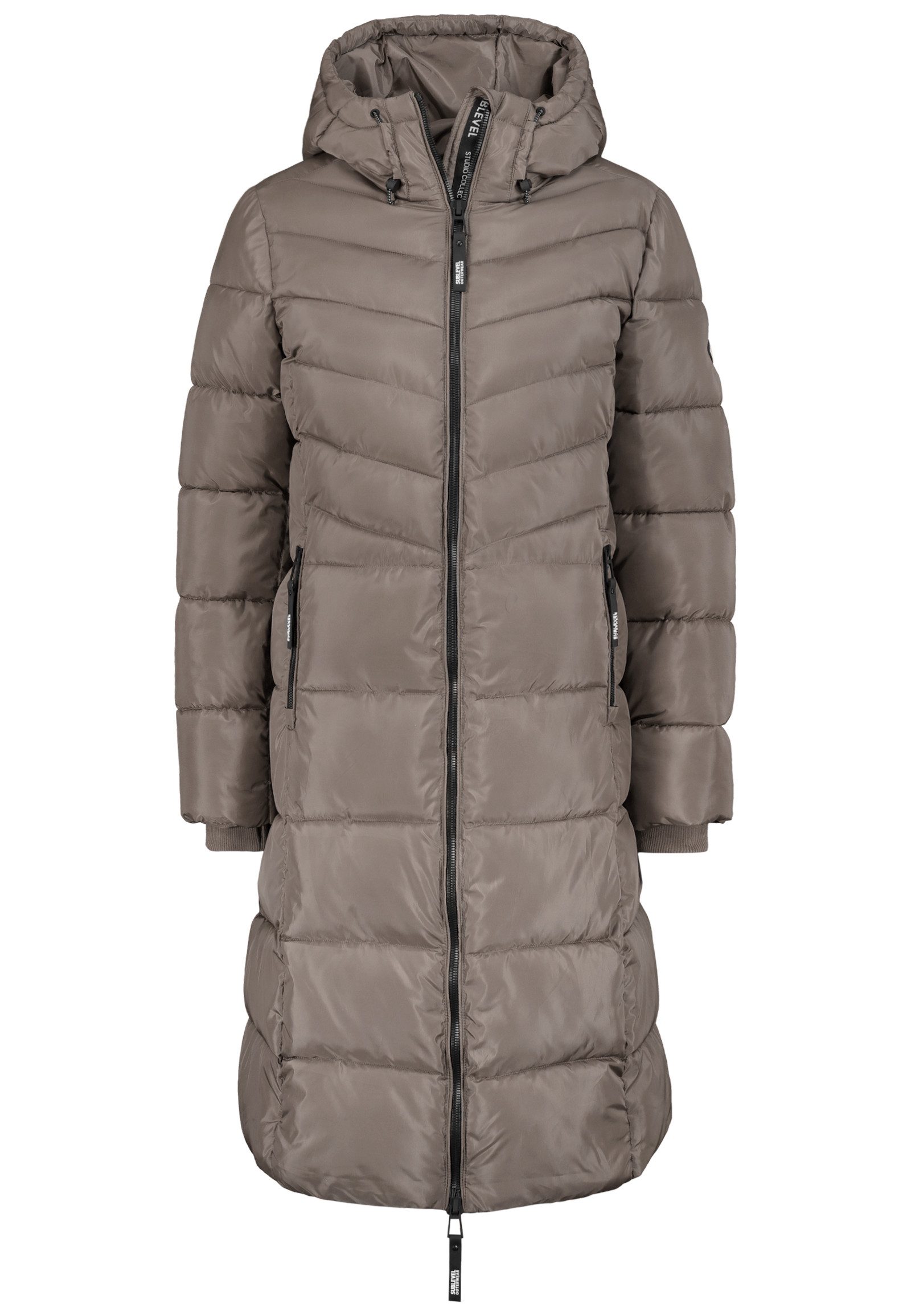 SUBLEVEL Langmantel Winterlicher Outdoor-Stil mit funktionalen günstig online kaufen