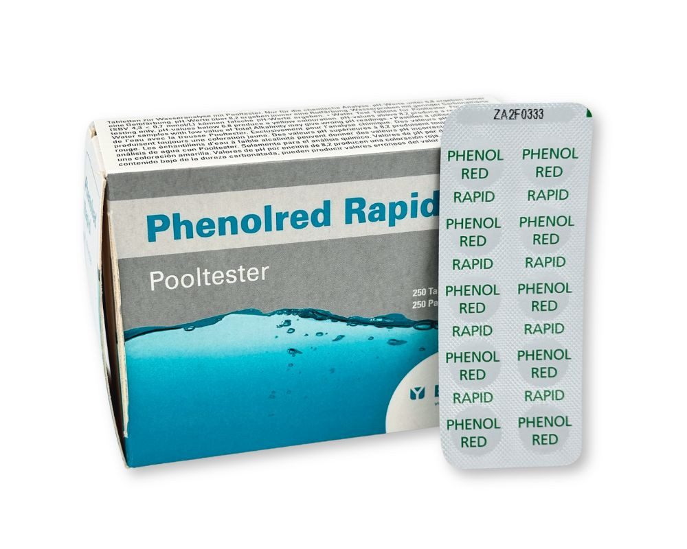 Bayrol Pooltester Bayrol Testtabletten 250 x Phenol Red pH-Wert für Pooltester