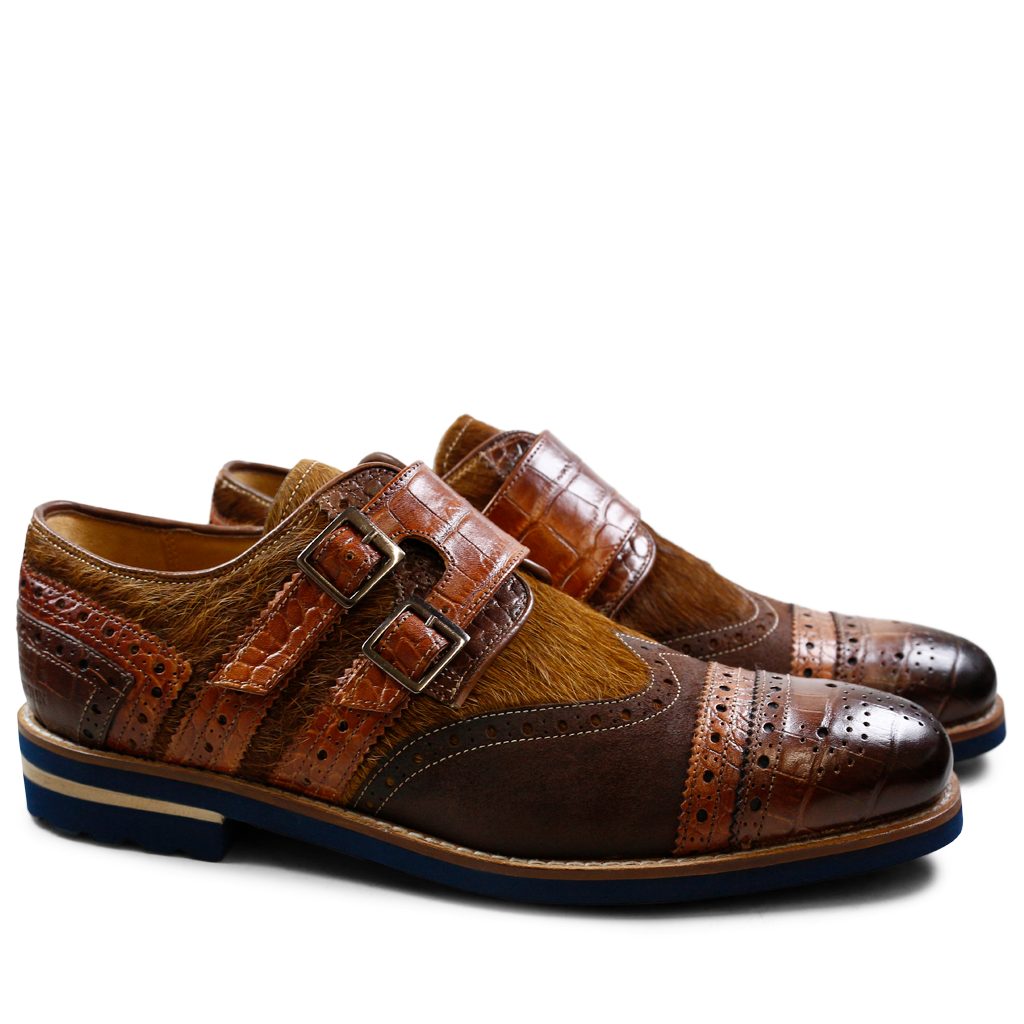 Melvin & Hamilton »Phil 12« Slipper, Sohle Wearlight Gummisohle blau