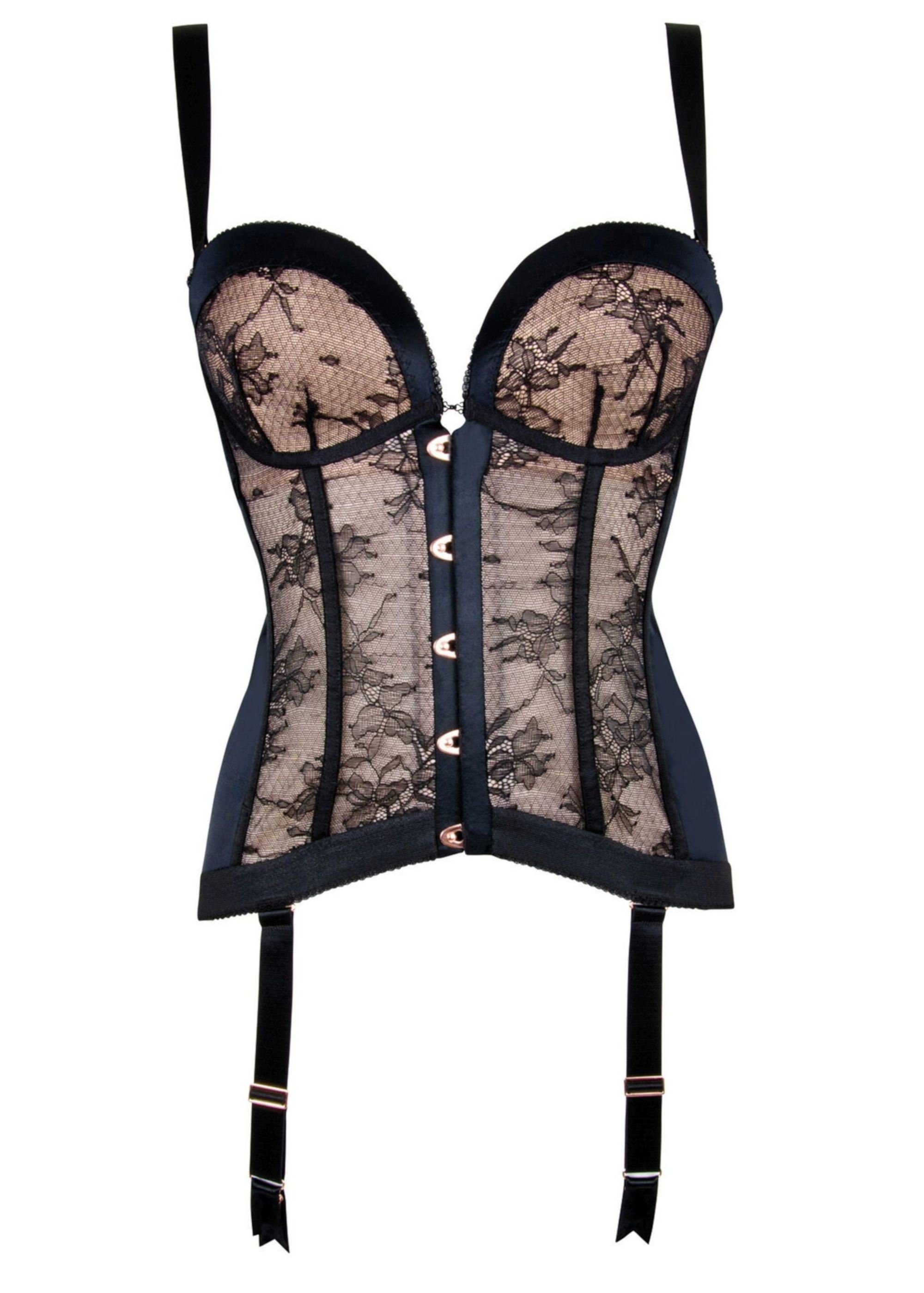 Gossard Corsage VIP Retrolution Corsage Black (Corsage, 1-tlg., Teilspitze) günstig online kaufen