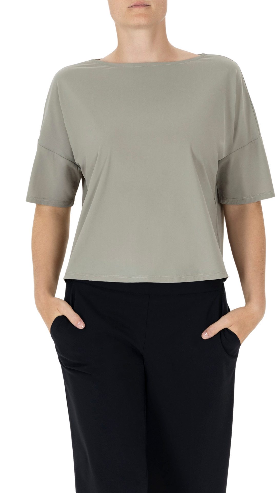 St.Ann Blusenshirt Shirt Umi – Relaxed Fit T-Shirt mit kastig lässigem Schnitt