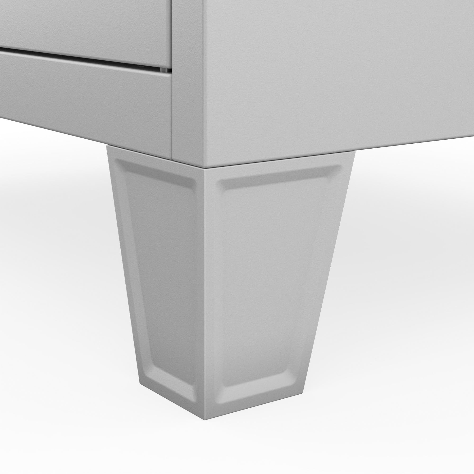 Jan Nowak Mehrzweckschrank Metall Kleiderspind 29 cm BARTEK 1 Plus 2 Fächer abschließbar (Stahl 0,6 mm 172 x 29 x 45 cm Wandmontage möglich) Garderobenschrank Schloss 172 cm hoch robust 4 Farben PZH