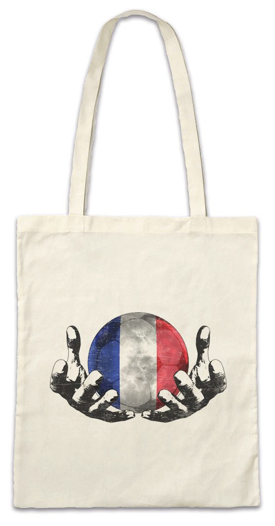 Urban Backwoods Beuteltasche France Football Magic Ball Stofftasche Frankreich Französisch Fahne (1-tlg), Französische French Fußball Fussball