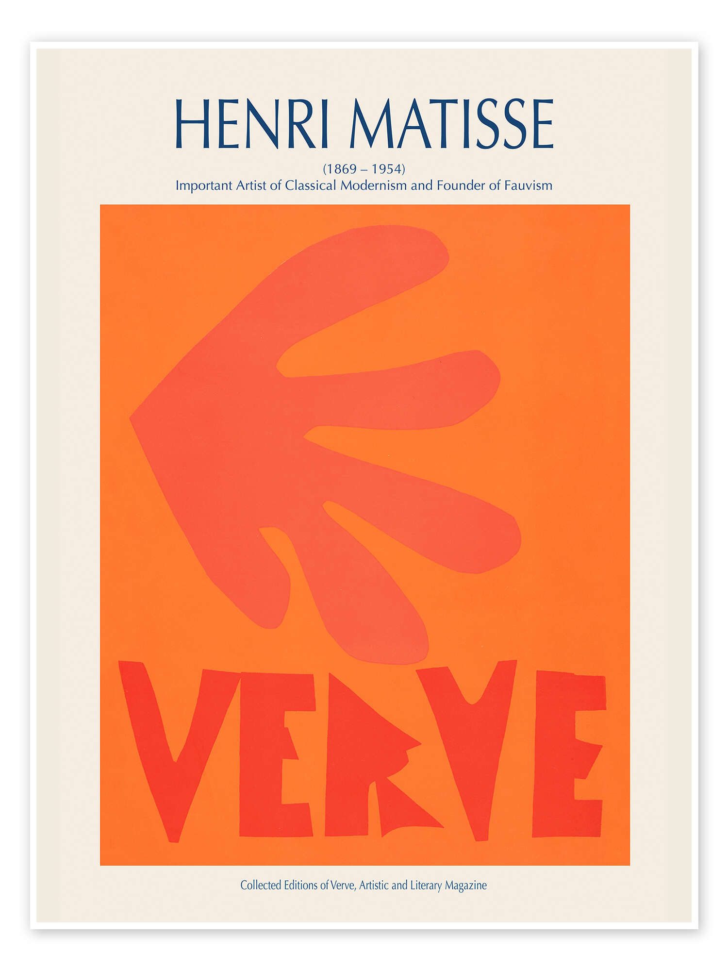 Posterlounge Wandbild Collected Editions of Verve II, Henri Matisse, erhältlich als Poster, Leinwandbild, Wandsticker oder Acrylglasbild