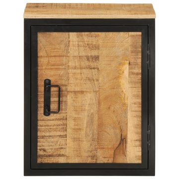 vidaXL Badezimmer-Set Badschrank 40x30x50 cm Massivholz Mango und Eisen