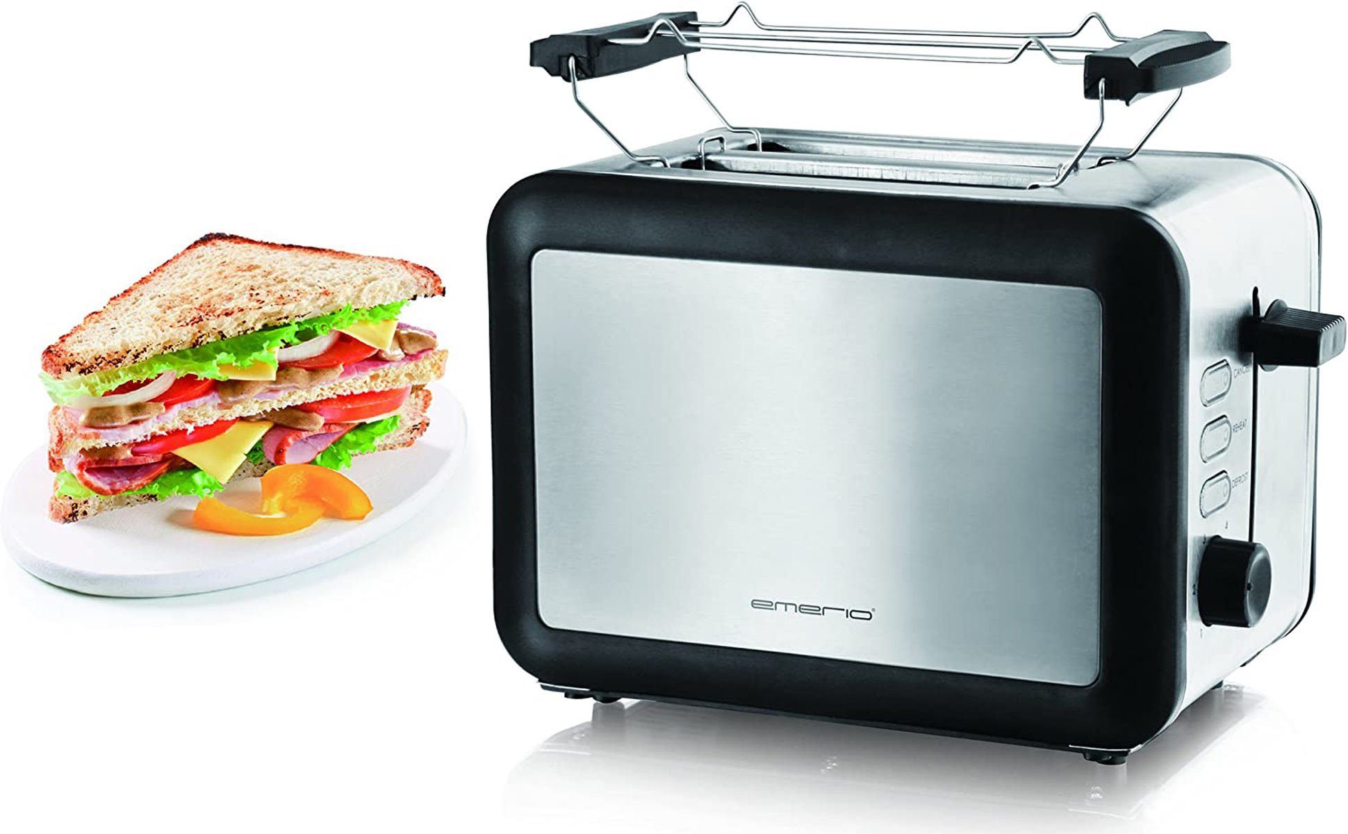 Edelstahl-Toaster, Toaster 800 TO-112826.1 Emerio W