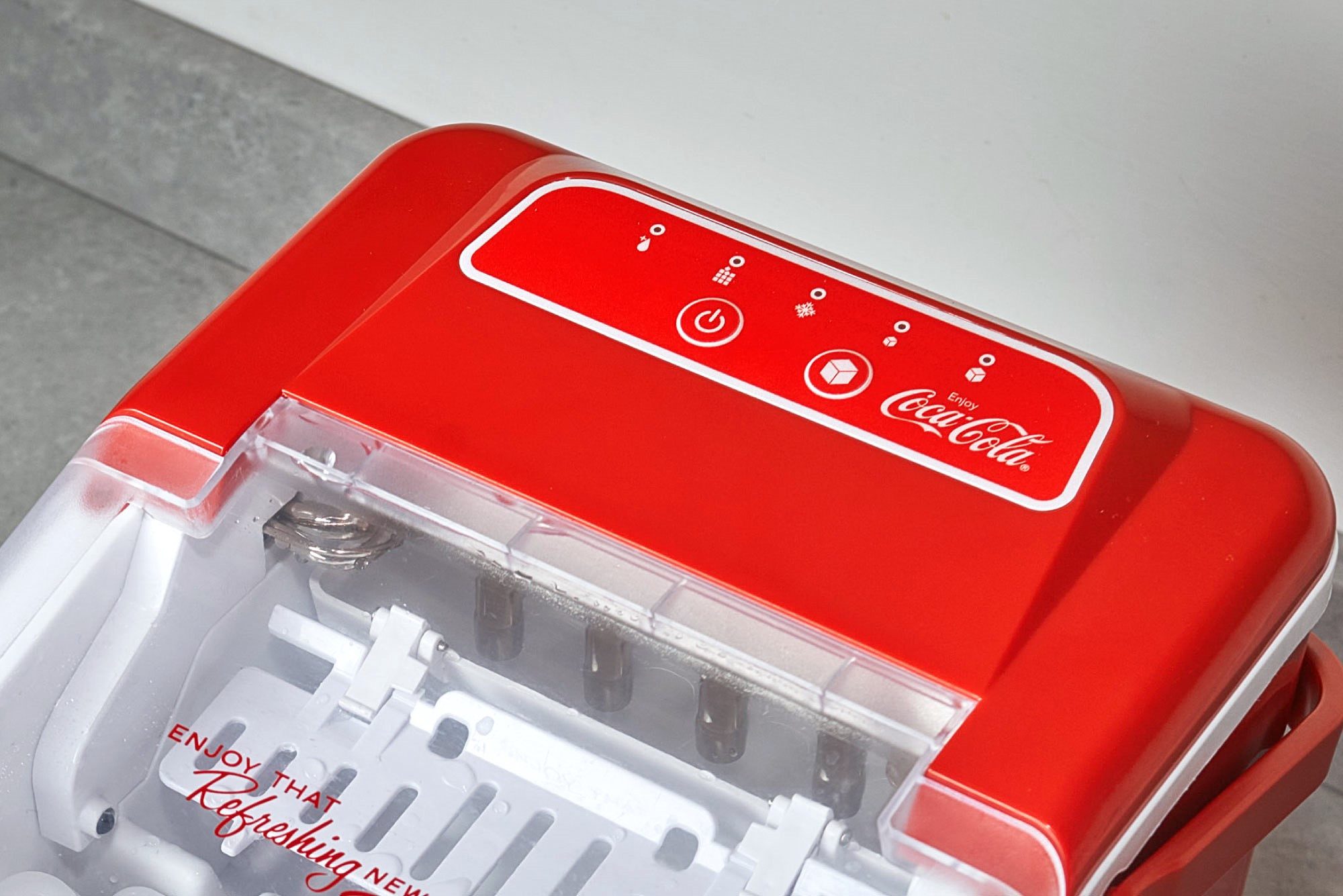 SALCO Eiswürfelmaschine SEB-28CC, COCA-COLA ® ICE CUBE MAKER