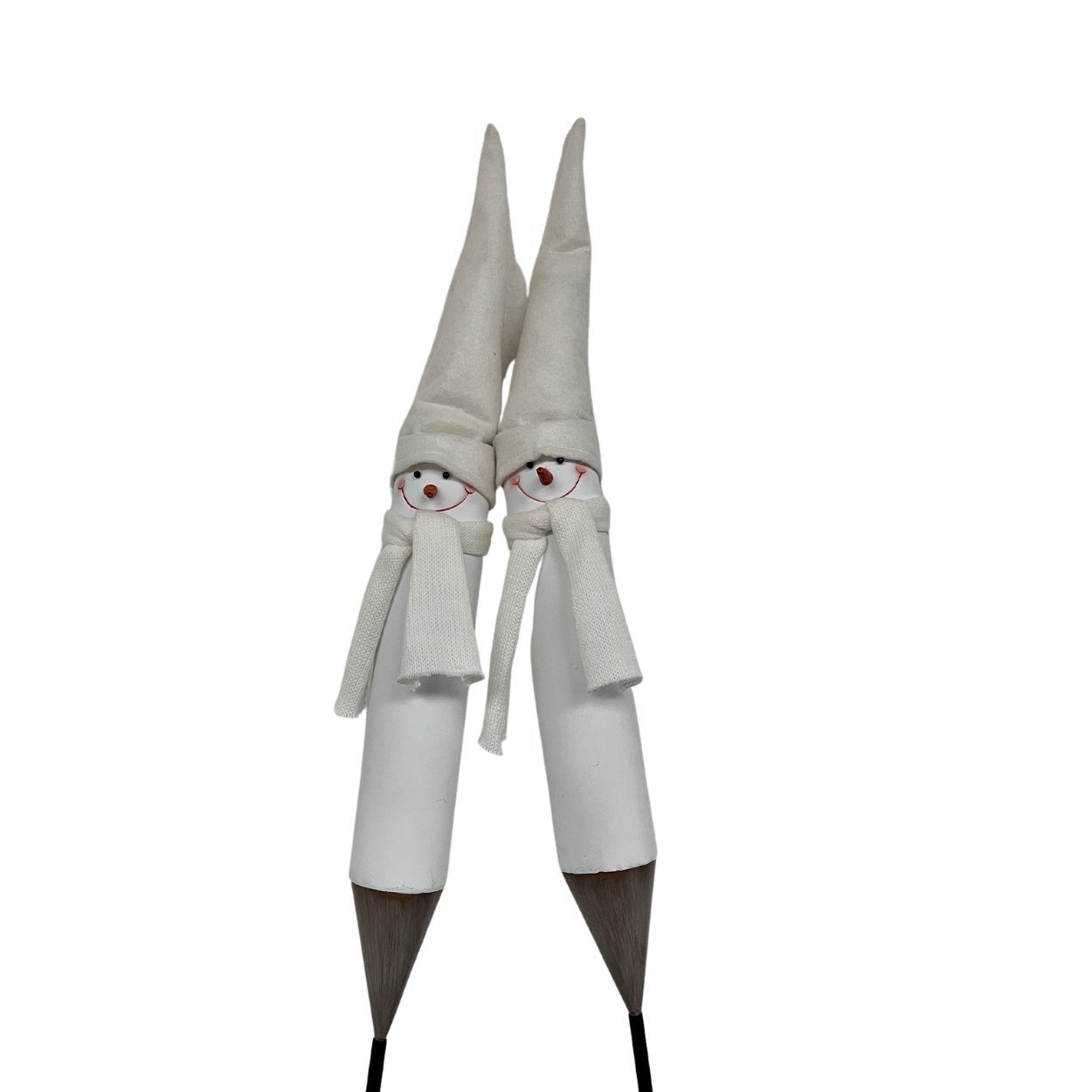 Wohnando Dekofigur Gartenstecker Schneemann Dekofigur Metall, Gartendekorat günstig online kaufen