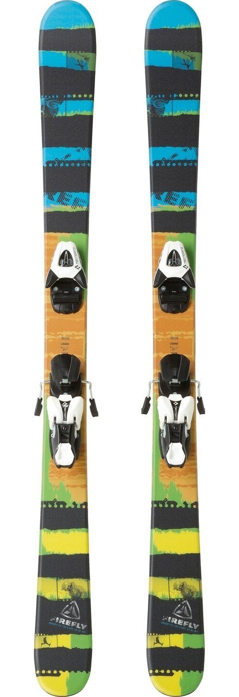 FIREFLY Ski Ski-Set Rocket Jr. + Bdg. NTC45/NTL BLAU/ORANGE/GELB