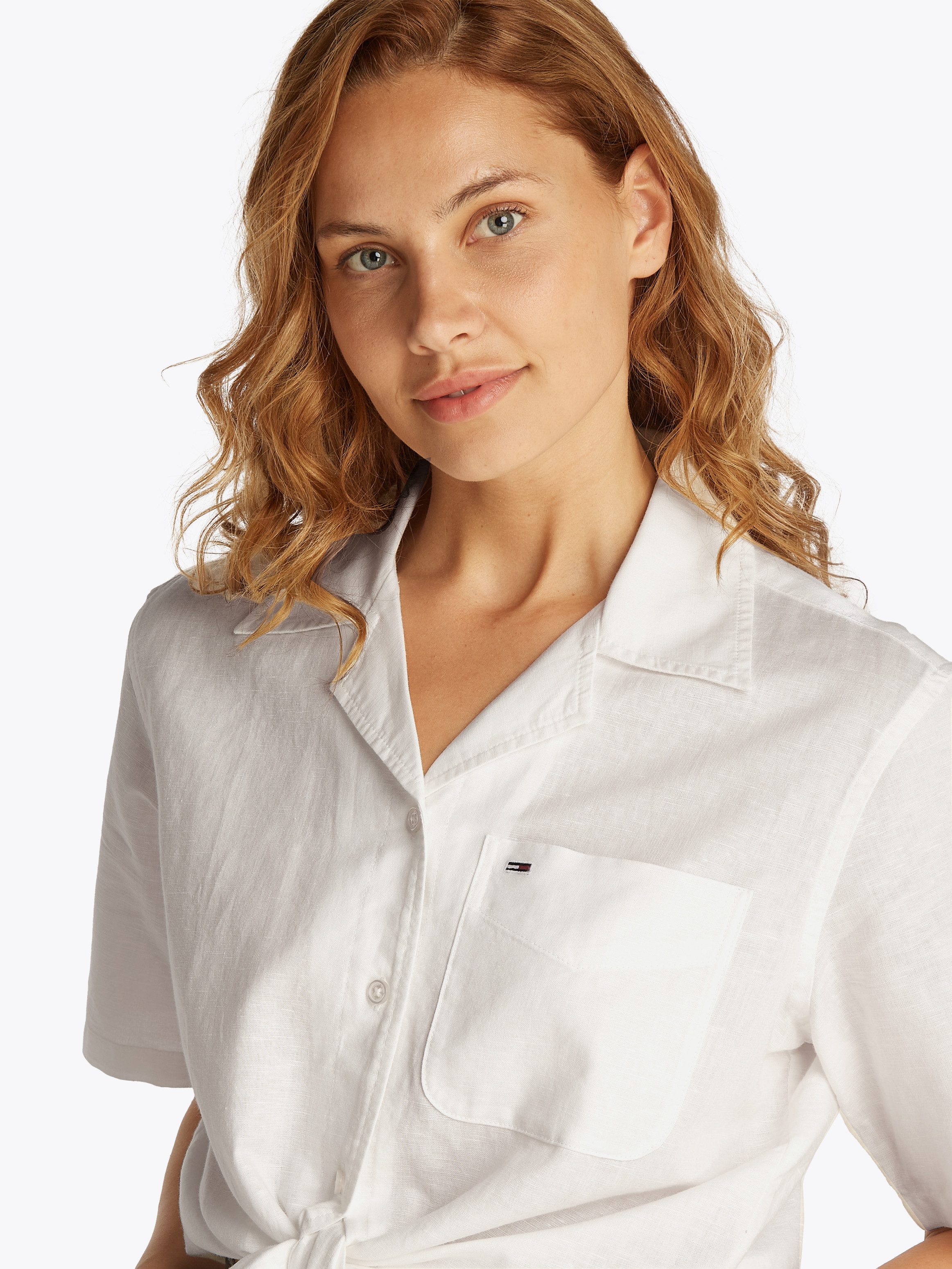 Tommy Jeans T-Shirt TJW CRP LINEN günstig online kaufen