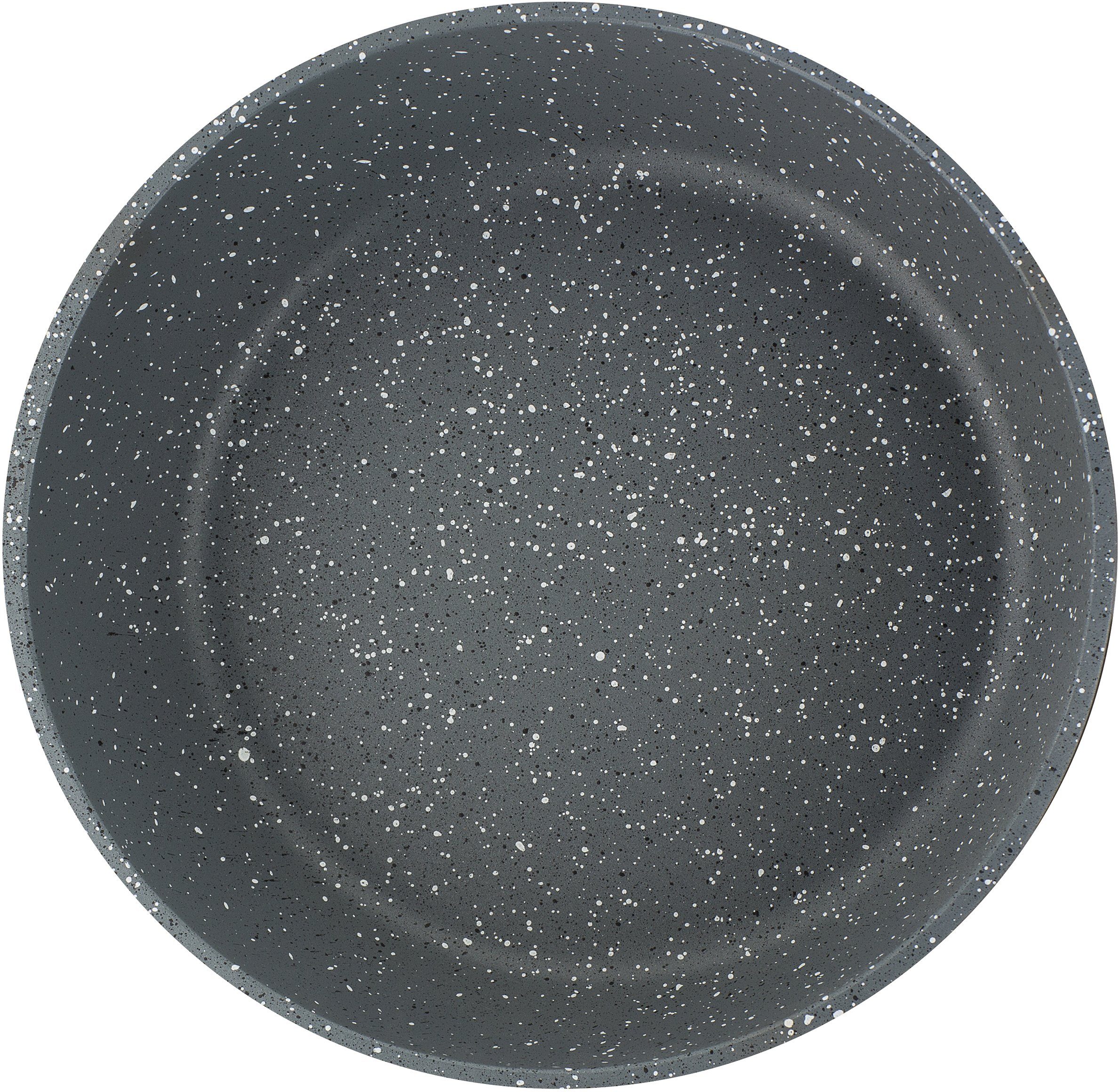Aluminiumguss Granit, (1-tlg), Bratpfanne Induktion VITAFLON® Gourmet Antihaft-Versiegelung, GRANIT mit GSW