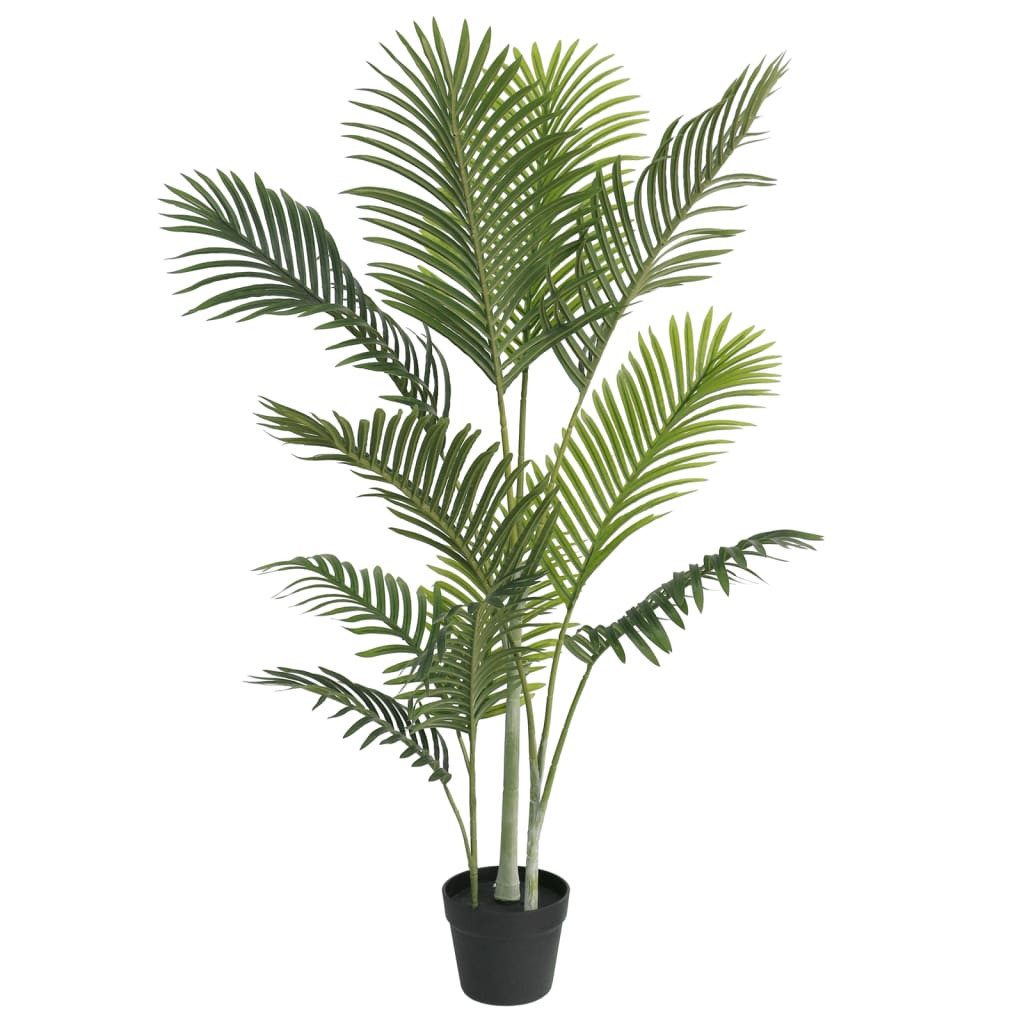 Künstliche Zimmerpflanze Palme Künstlich Grün 120 cm PP