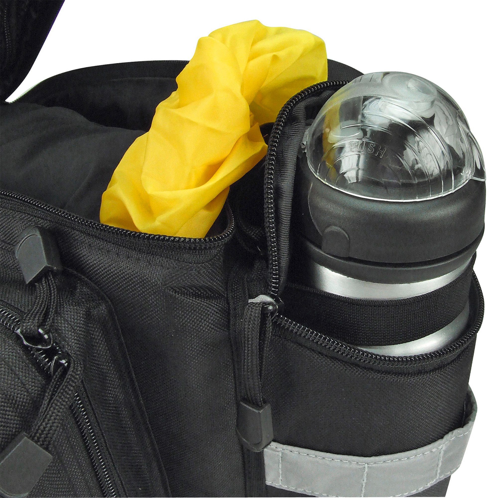 Rixen & Kaul Fahrradkorb Rackpack 2 Plus (2-tlg), Fahrrad Tasche hinten für E Bike Gepäckträgertasche abnehmbar 12 Liter