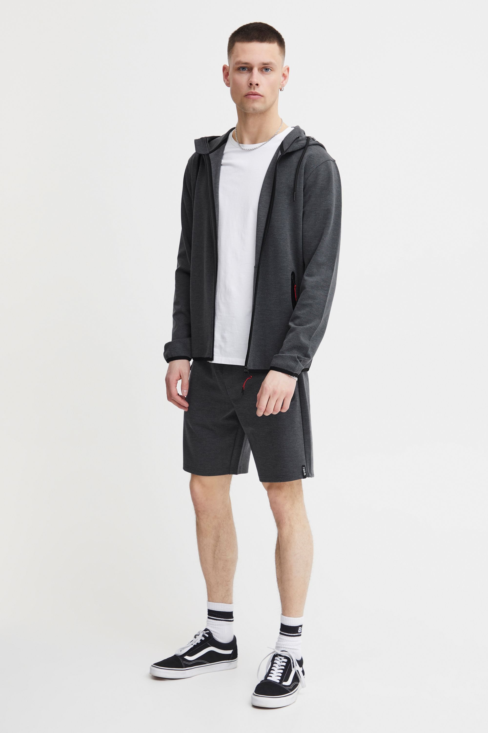 !Solid Kapuzensweatjacke SDVidit - 21301042-ME günstig online kaufen